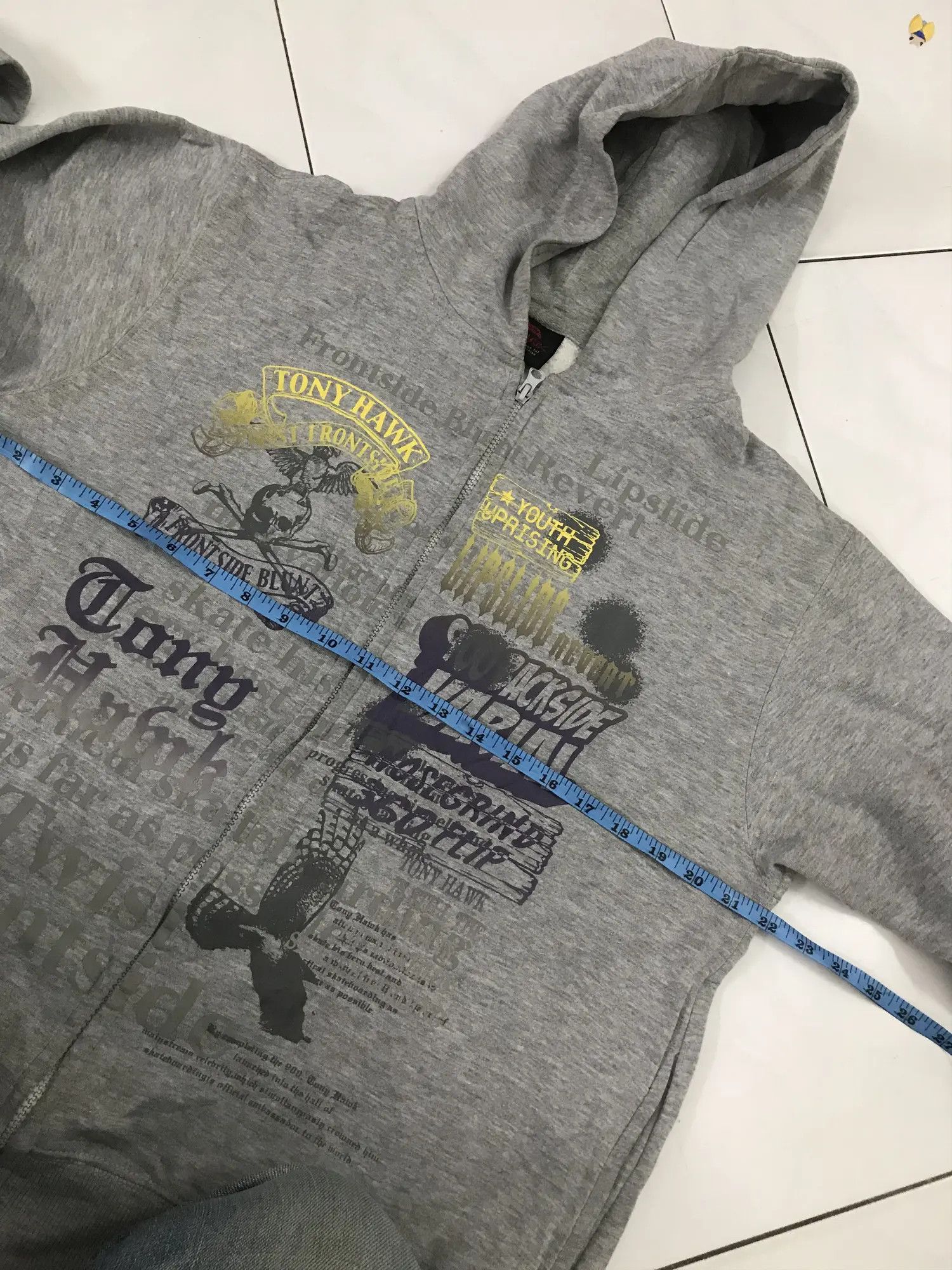 Tony Hawk Tony Hawk Skate Zipper Hoodie Size US L / EU 52-54 / 3 - 4 Thumbnail