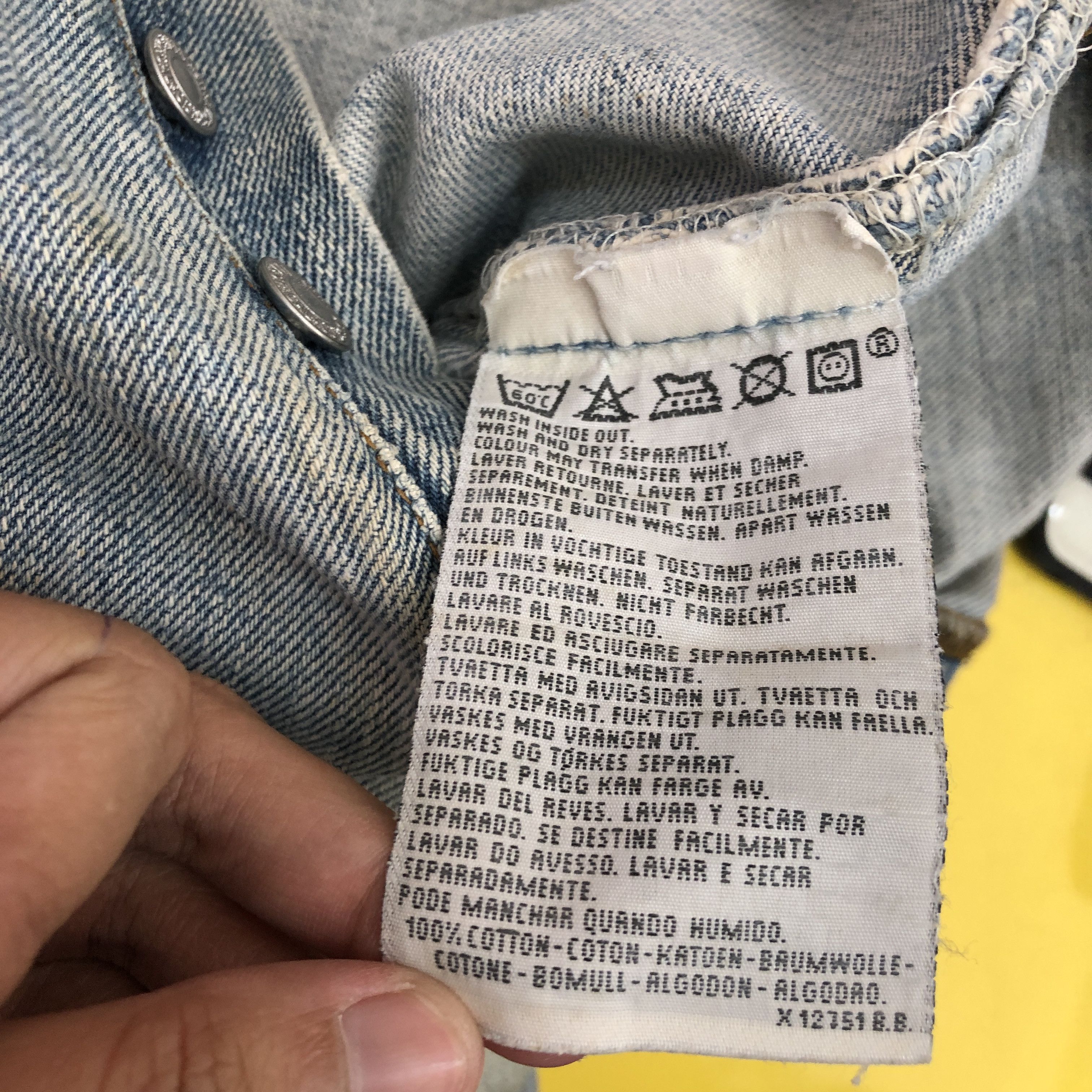 Levi's Vintage Levis 517 Light Wash Jeans Levi's Button Up Denim Size US 32 / EU 48 - 9 Thumbnail