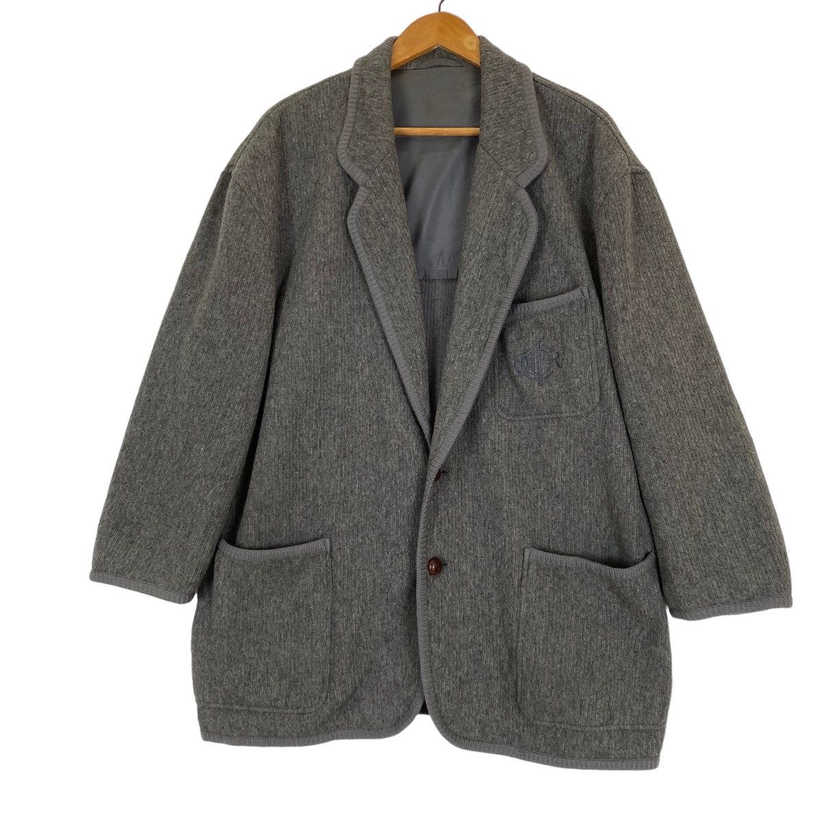 Christian Dior Monsieur Christian Dior Monsieur wool oversize jacket Size US L / EU 52-54 / 3 - 3 Thumbnail