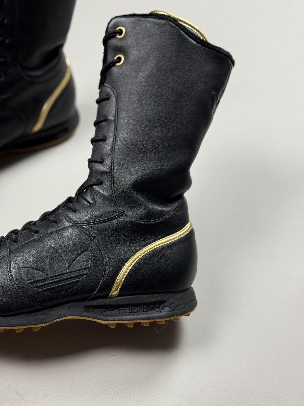 Adidas Adidas Missy Elliott Respect Me Y2K High Leather Boots Shoes Size US 8 / IT 38 - 16 Thumbnail