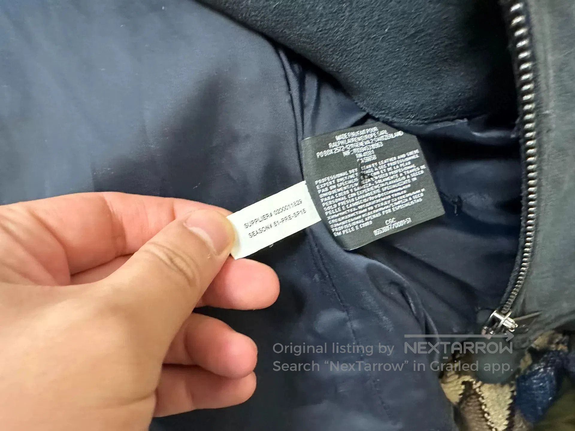 Ralph Lauren Black Label ralph lauren suede leather motorcycle jacket. Size US L / EU 52-54 / 3 - 4 Thumbnail