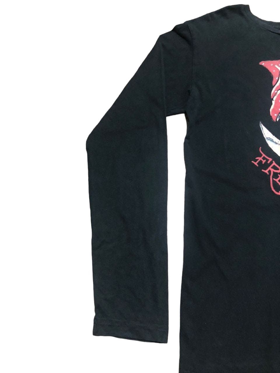Ed Hardy Ed hardy FREE AGENT Skull Design Long Sleeve TEE Size US L / EU 52-54 / 3 - 7 Thumbnail