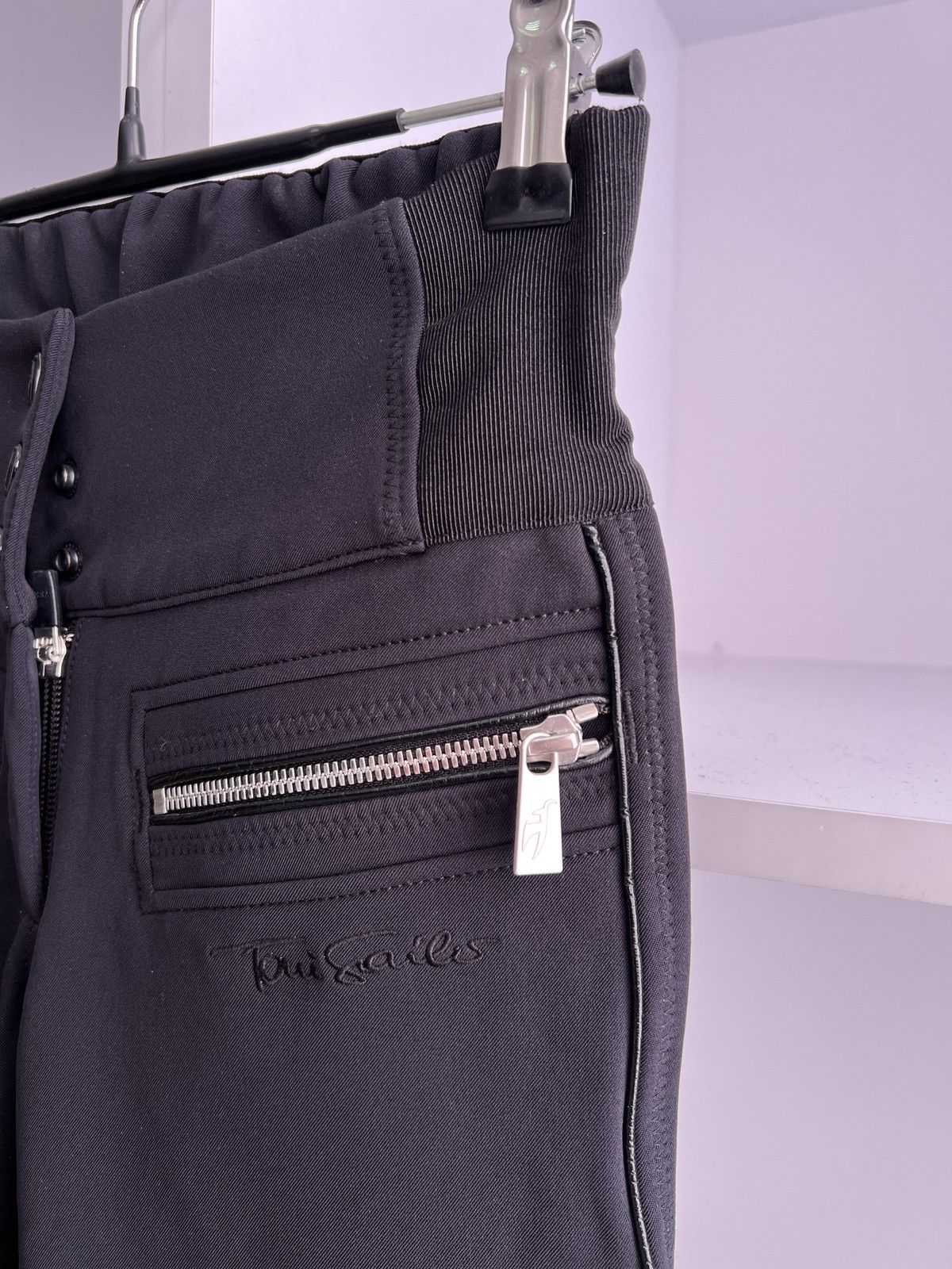 Designer × Vintage Vintage Toni Sailer Women's Black pants Size 34" / US 12 / IT 48 - 6 Thumbnail