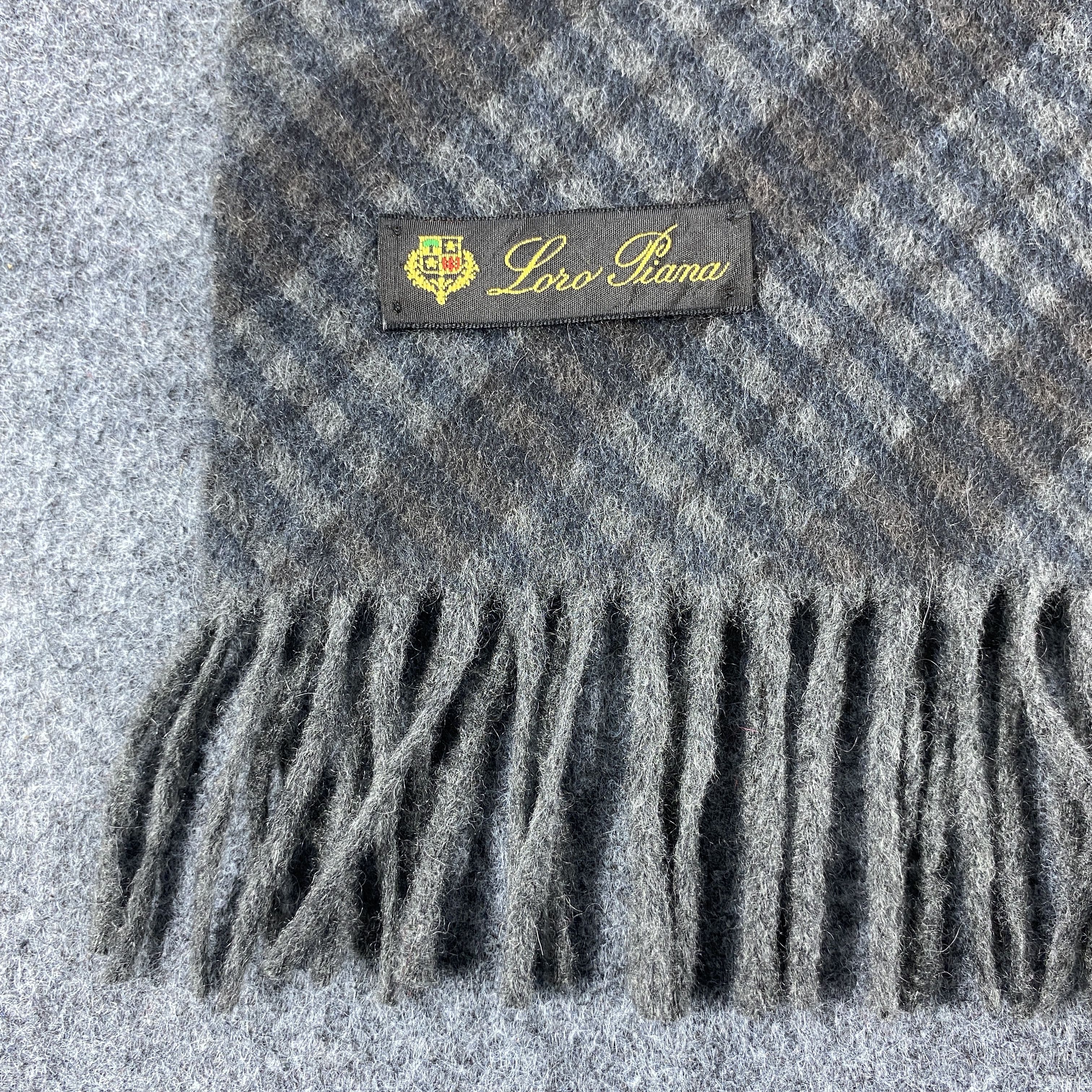 Loro Piana × Vintage GF10534 Loro Piana Scarf Neck Wear Muffler Size ONE SIZE - 2 Thumbnail
