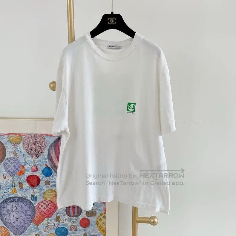 Balenciaga Balenciaga White T-Shirt, Size M Size US M / EU 48-50 / 2 - 1 Thumbnail