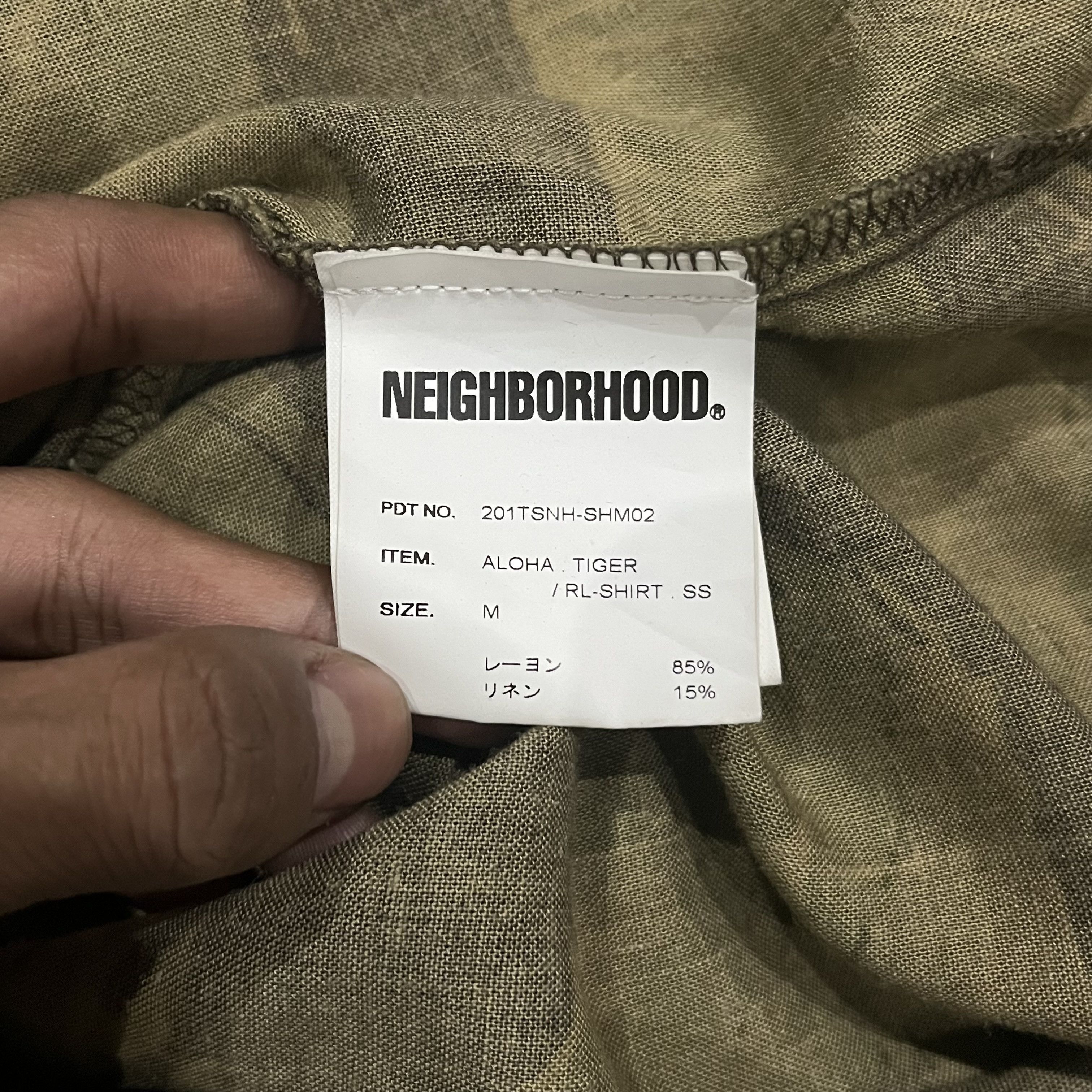Neighborhood Neighborhood Aloha Tiger Camo Hawaiian Shirt Size US M / EU 48-50 / 2 - 7 Thumbnail