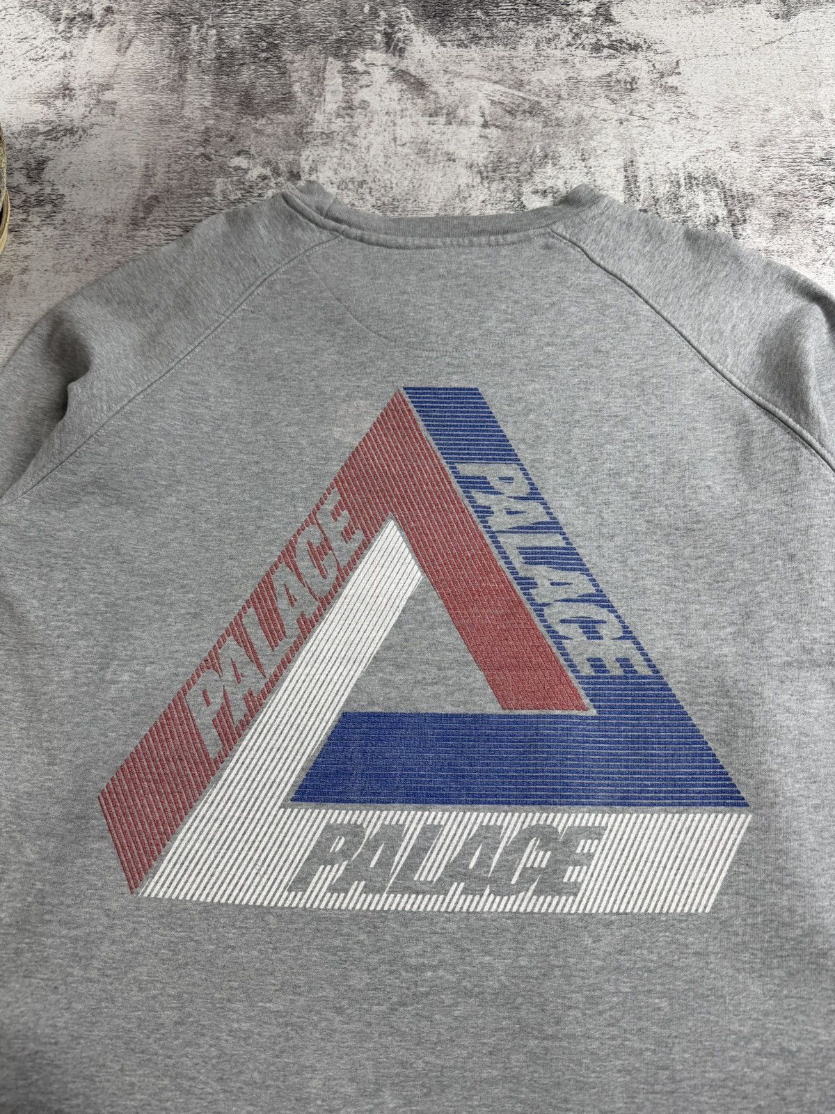 Palace Palace Tri-Line Men’s Cotton Large Crew Neck Hip Hop Skate Sweatshirt Pullover Size US L / EU 52-54 / 3 - 8 Thumbnail
