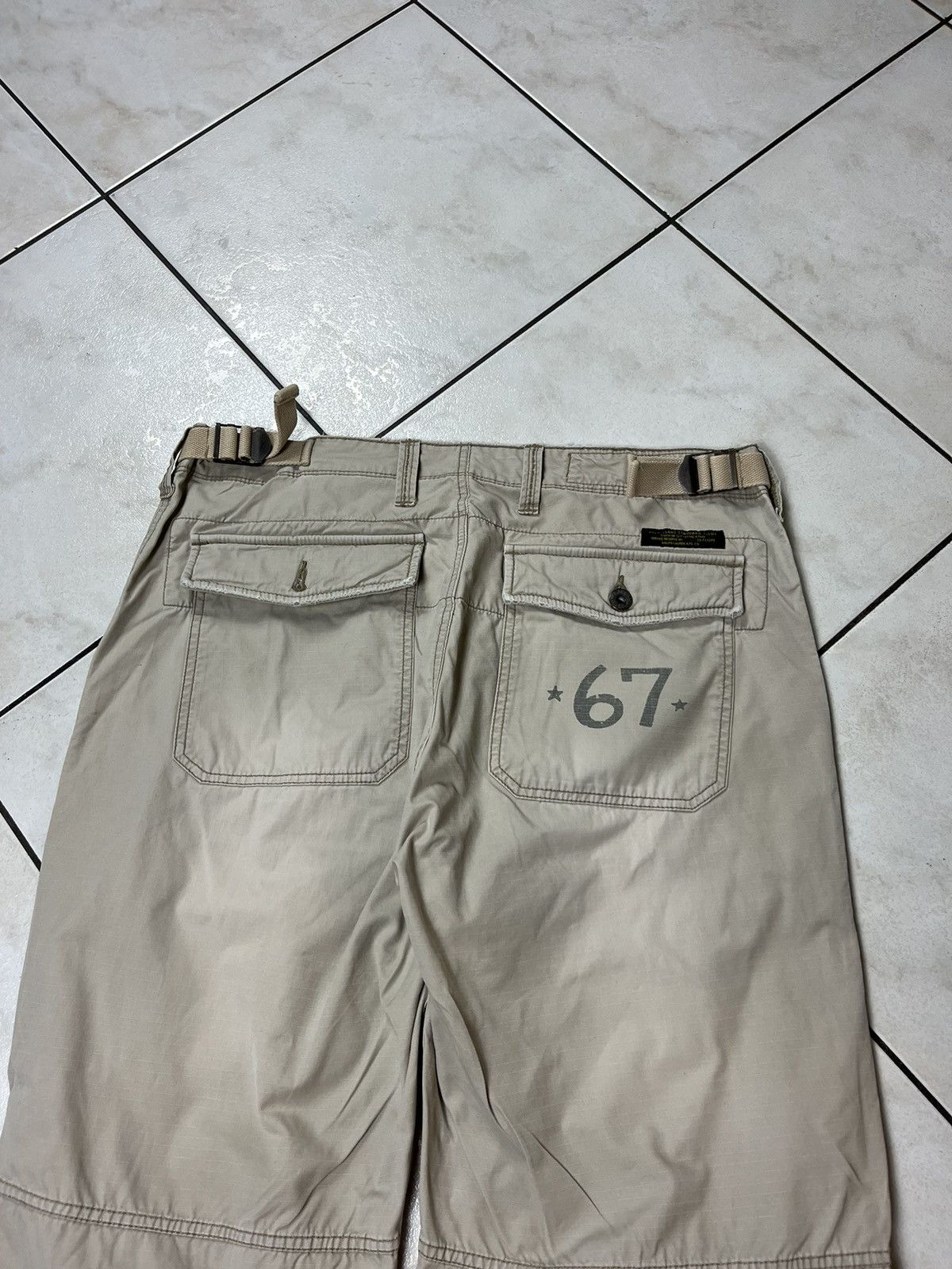 Polo Ralph Lauren × Ralph Lauren × Vintage Vintage Ralph Lauren distressed washed thrashed cargo pants Size US 34 / EU 50 - 16 Thumbnail