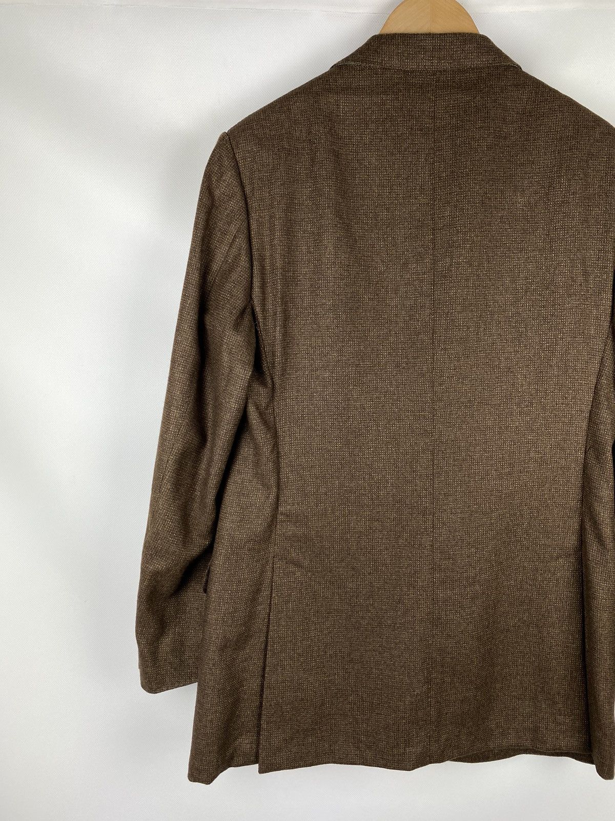 Ermenegildo Zegna Ermenegildo Zegna men’s wool / camel / silk blazer jacket Size 42R - 13 Thumbnail