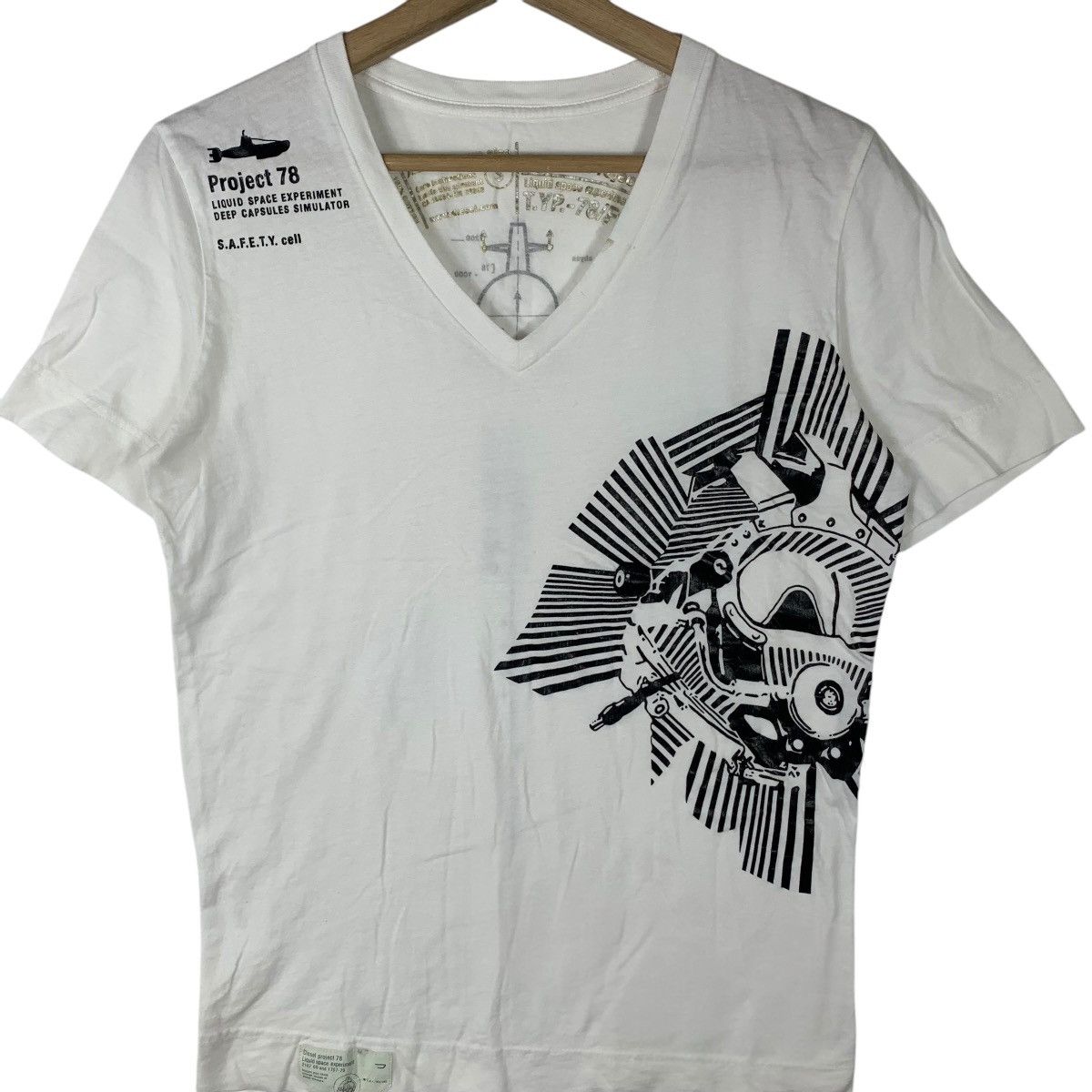 Diesel DIESEL PROJECT 78 COLLECTION Liquid Space Experiment Tee Size S / US 4 / IT 40 - 3 Thumbnail