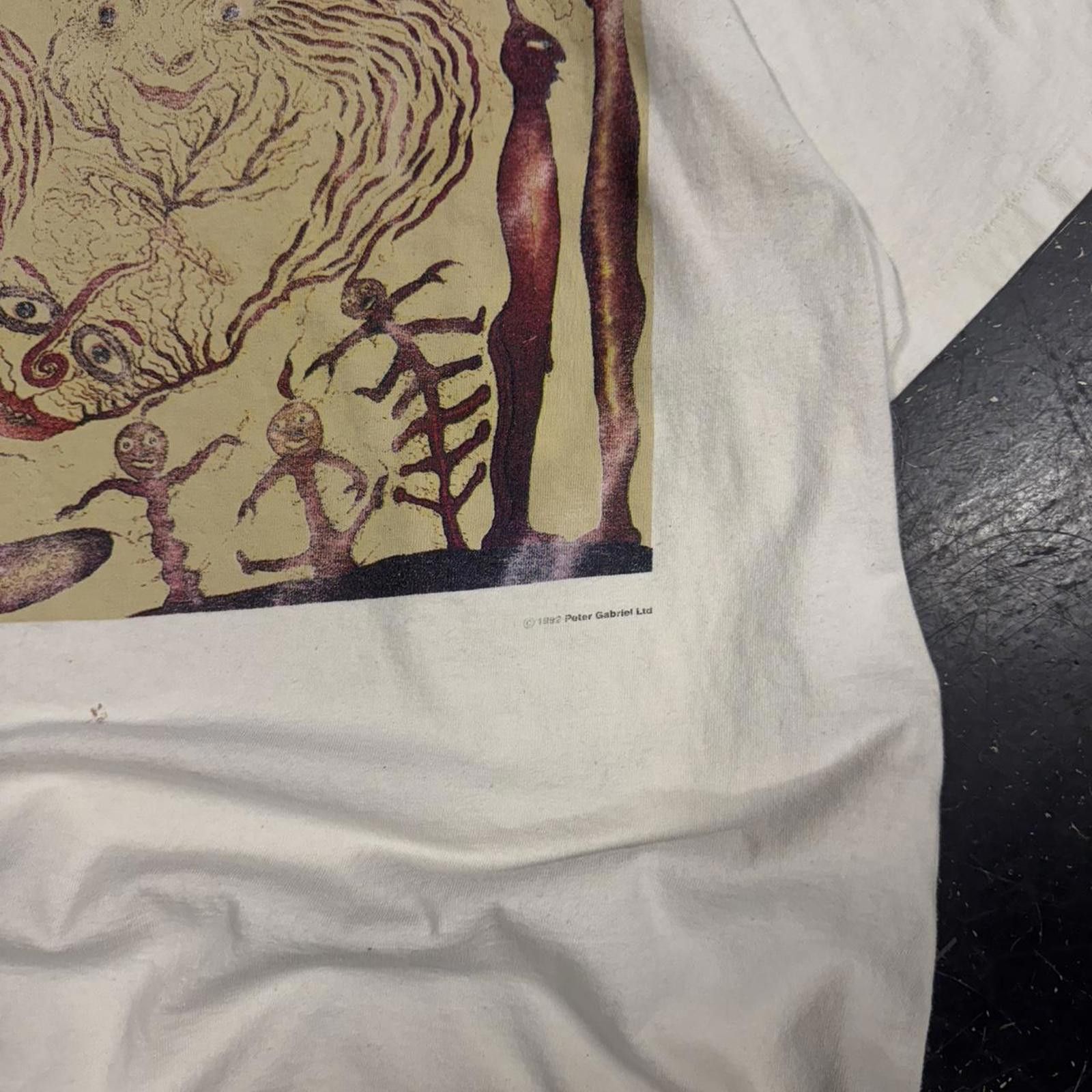 Vintage 1992 Peter Gabriel Genesis Diggin in the Dirt Peter Gabriel Size US XL / EU 56 / 4 - 4 Thumbnail