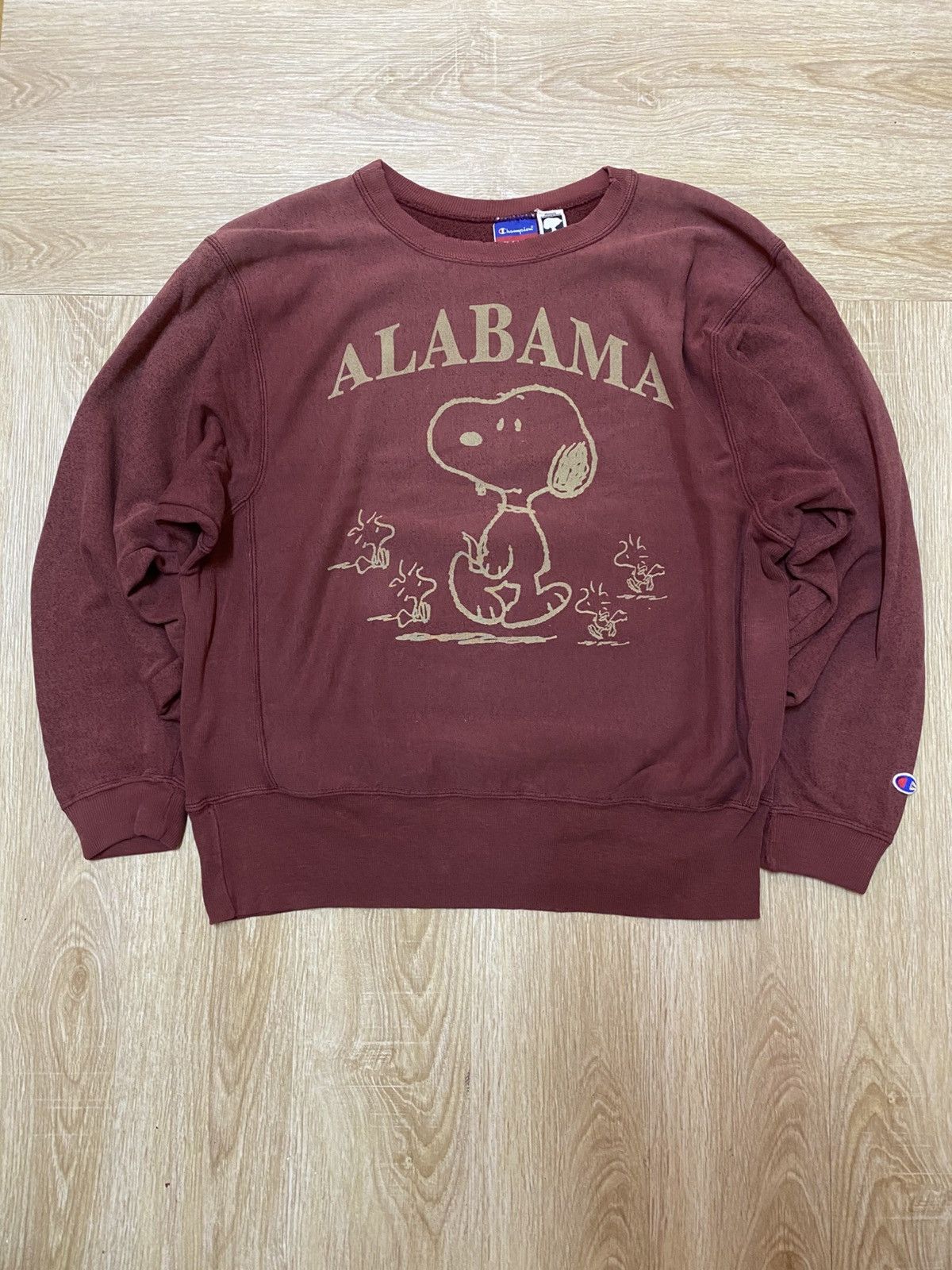 Champion Vintage Champion x Peanuts Alabama reverse weave sweatshirt Size US M / EU 48-50 / 2 - 1 Thumbnail