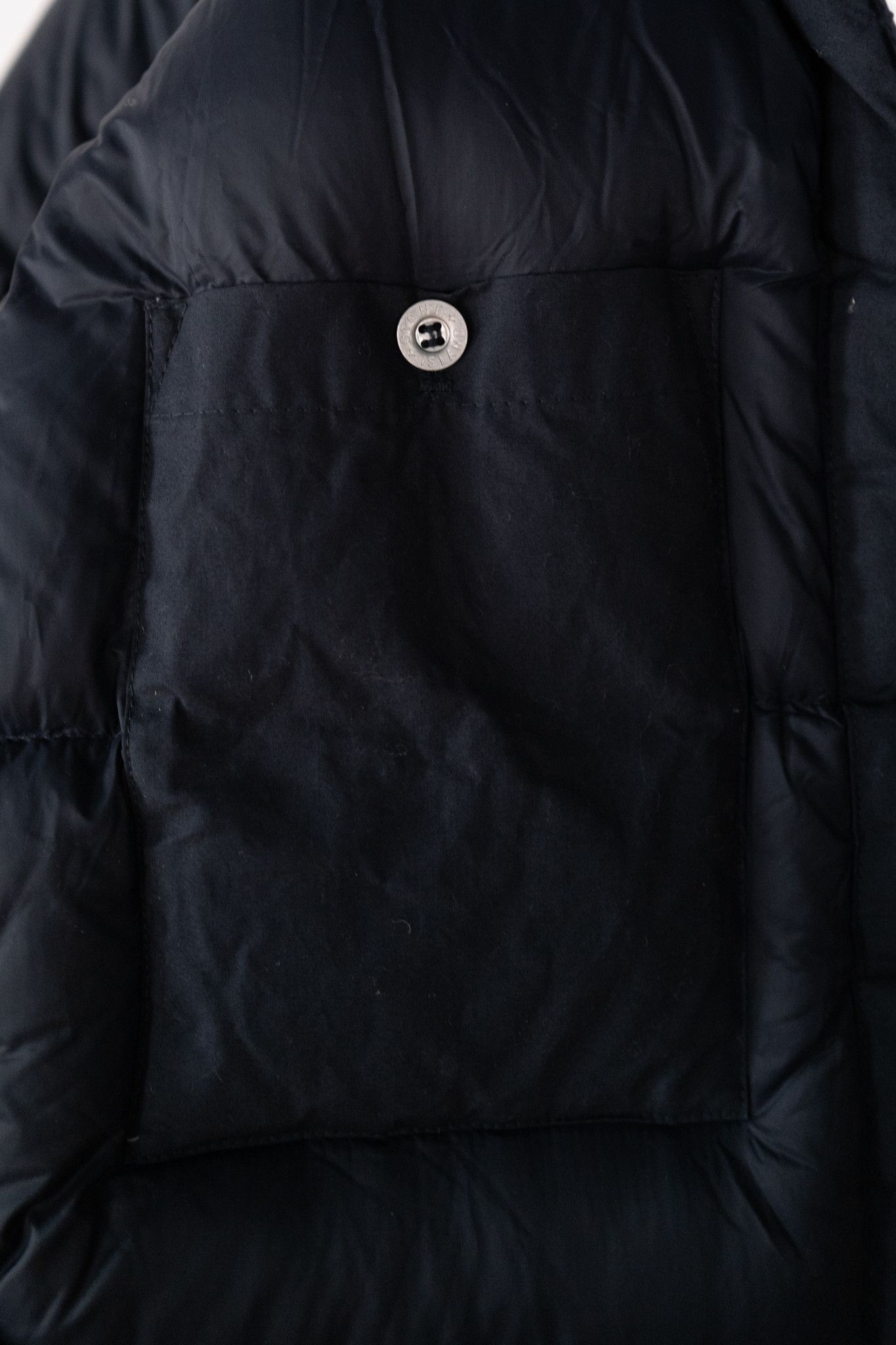 Stone Island Stone Island Marina Rubber Wax Poplin Down Coat Navy SZ. M Size US M / EU 48-50 / 2 - 7 Thumbnail