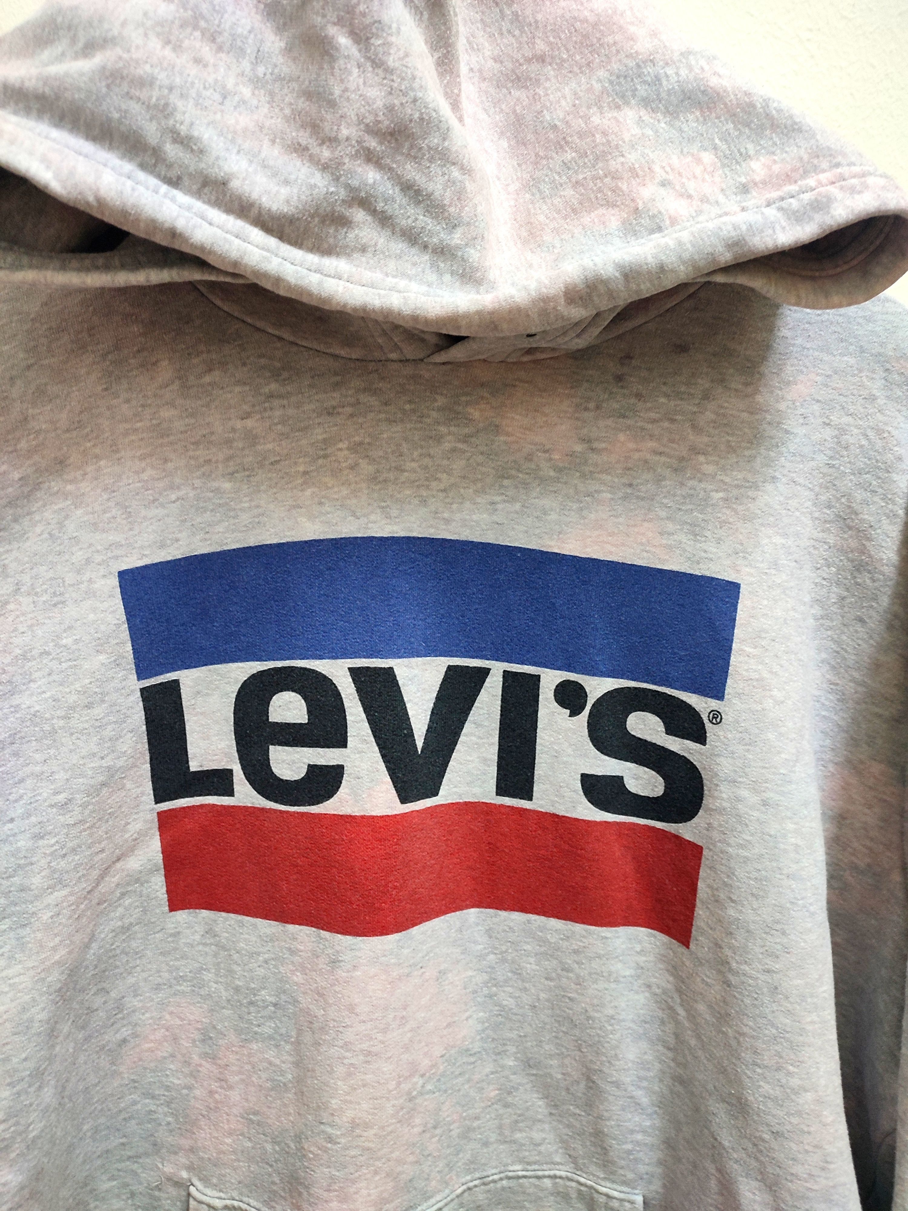 Levi's Vintage Levi's Acid Wash Hoodies Size US XL / EU 56 / 4 - 4 Thumbnail