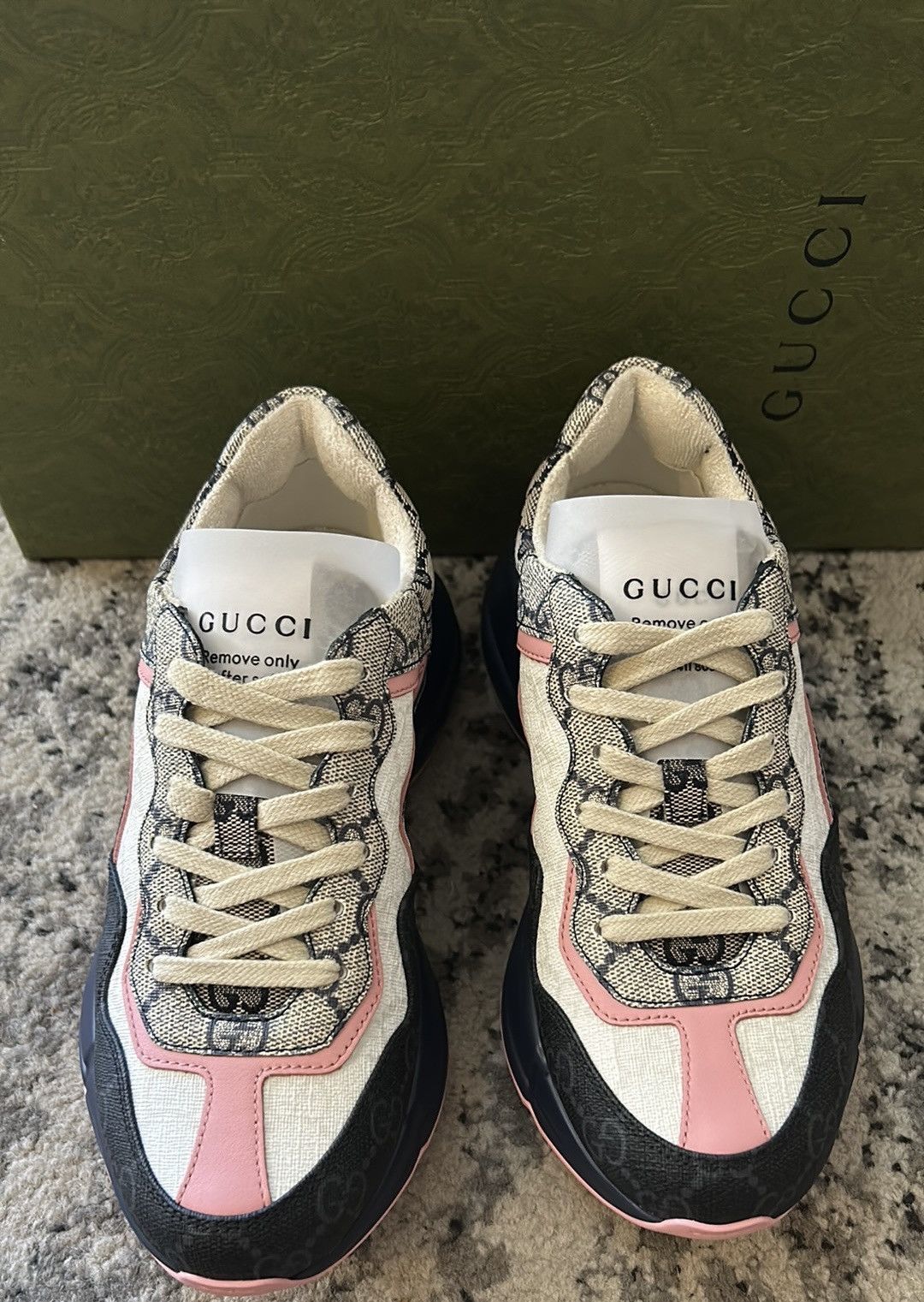 Gucci Gucci GG Rhyton Sneaker size 35 Size US 5 / IT 35 - 3 Thumbnail