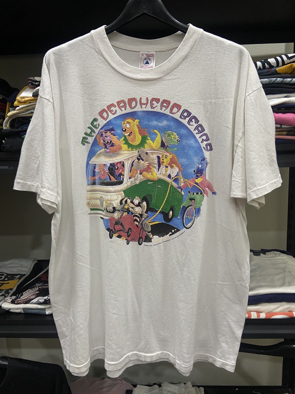 Band Tees × Grateful Dead × Vintage Vintage 1995s Grateful Dead Jerry Garcia Band TOUR T-SHIRT Size US L / EU 52-54 / 3 - 2 Thumbnail
