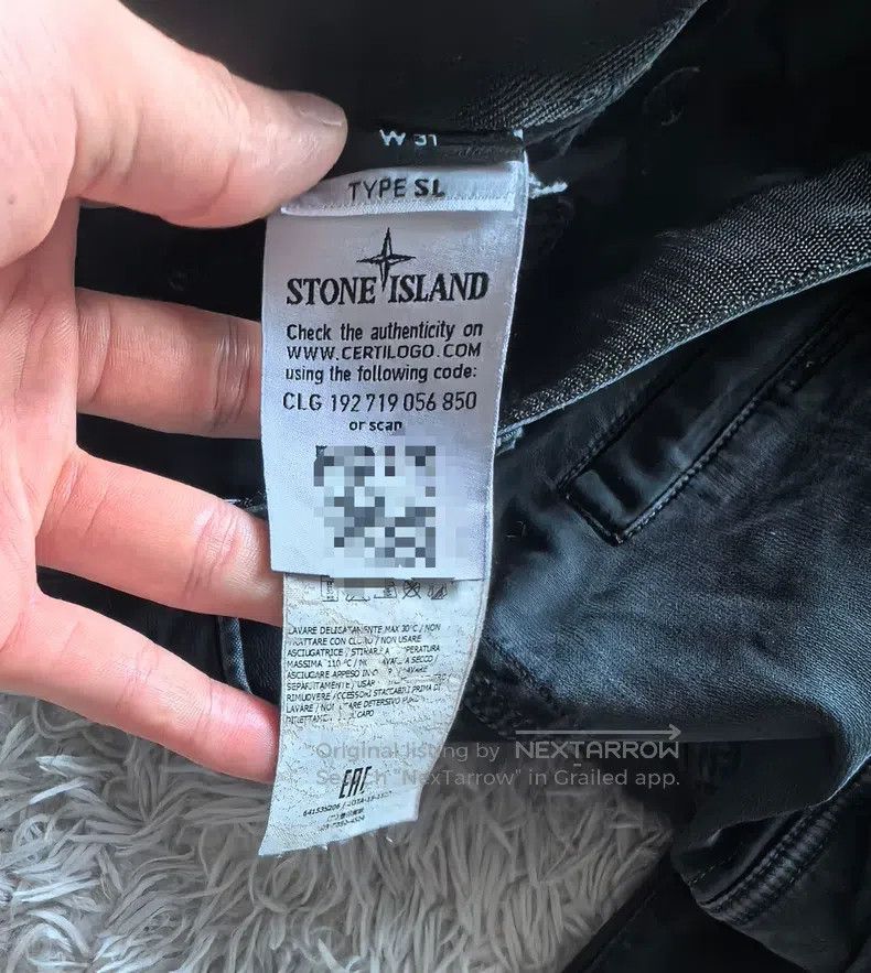 Stone Island Stone Island Washed Two-Pocket Denim Jeans Size US 31 - 5 Thumbnail