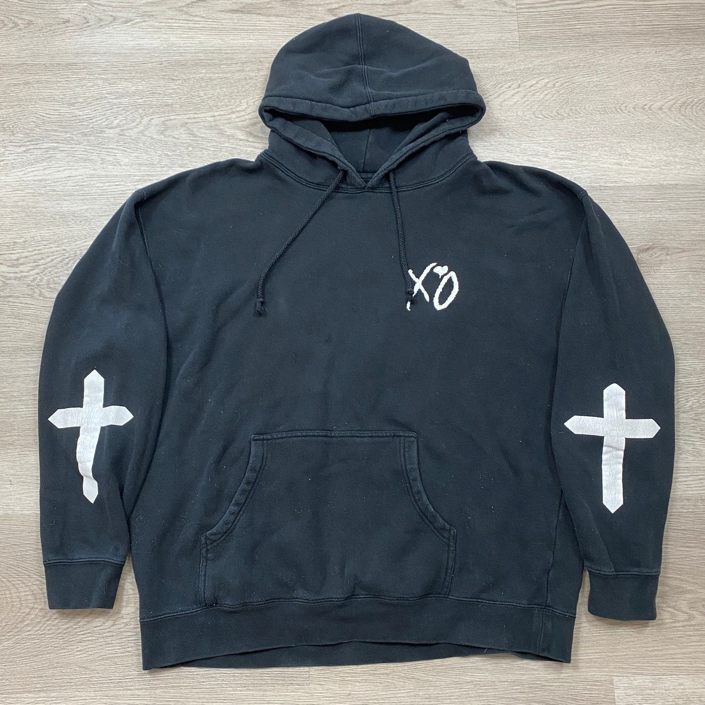 image of The Weeknd If It Ain't Xo Then It Gotta Go Hoodie Men's XL in Black