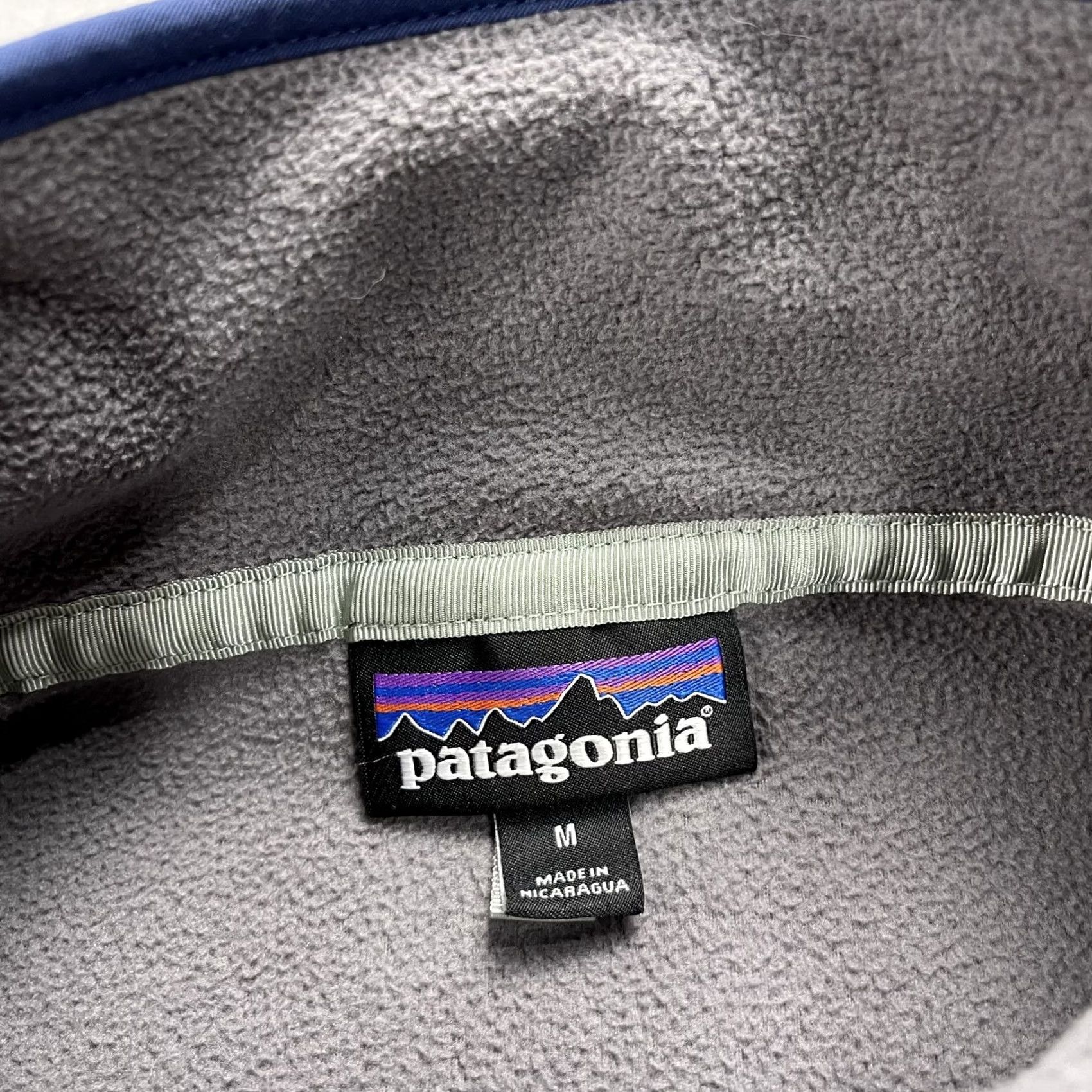 Patagonia Patagonia Jacket Mens Medium Green Gray Micro D Snap T Fleece Pullover Outdoor Size US M / EU 48-50 / 2 - 3 Thumbnail