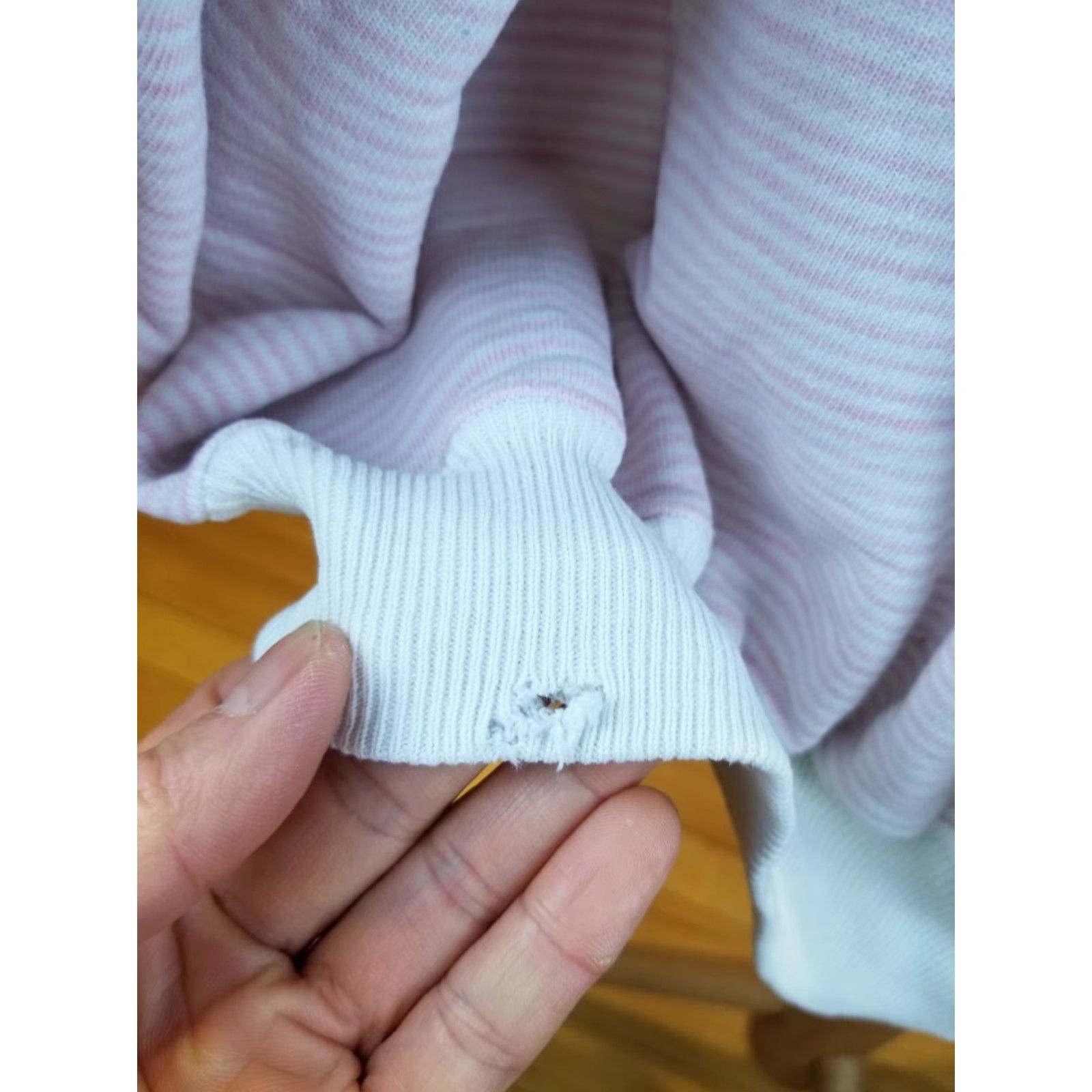 Polo Ralph Lauren VINTAGE 80' RALPH LAUREN POLO PINK STRIPED BUTTON DOWN SWEATSHIRT XL MEN Size US XL / EU 56 / 4 - 6 Thumbnail