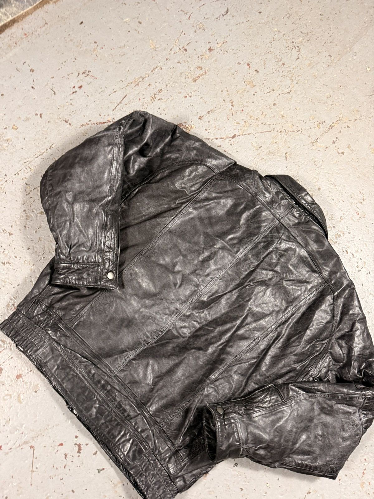 Other Vintage Club International Leather Jacket Size US M / EU 48-50 / 2 - 8 Thumbnail