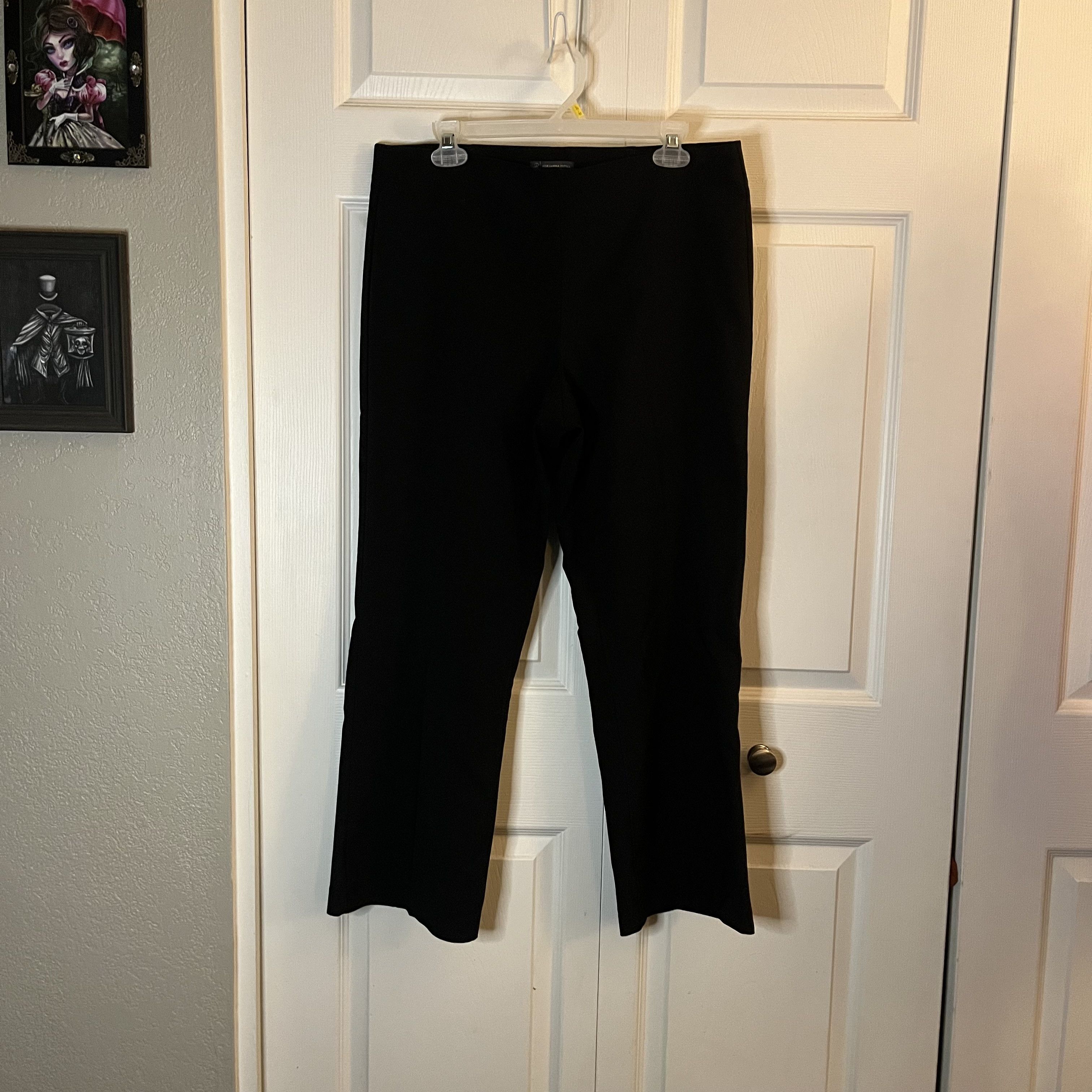 Adrianna Papell Adrianna Papell Black Dress Pants size 12 Size 34" / US 12 / IT 48 - 1 Thumbnail