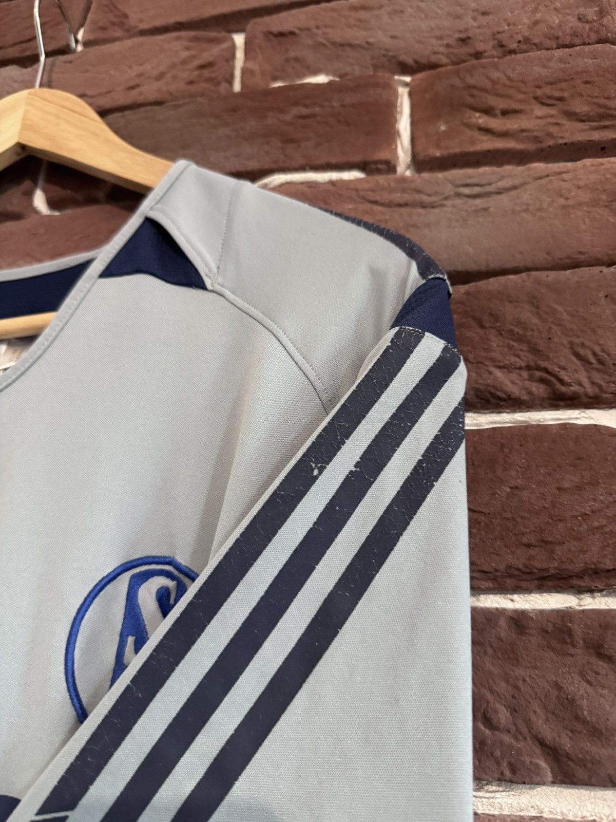 Adidas × Vintage SCHALKE 2005 away FOOTBALL Soccer Jersey ADIDAS Vintage Y2k Size US XL / EU 56 / 4 - 5 Thumbnail