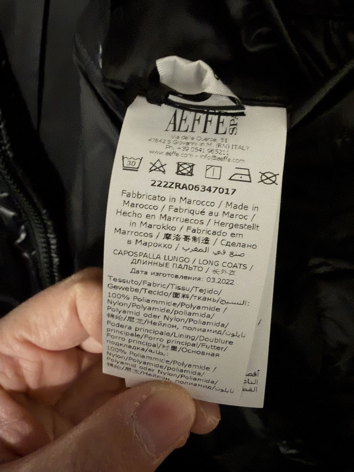 Moschino Moschino Puffed Jacket Men Size 50 Size US M / EU 48-50 / 2 - 6 Thumbnail
