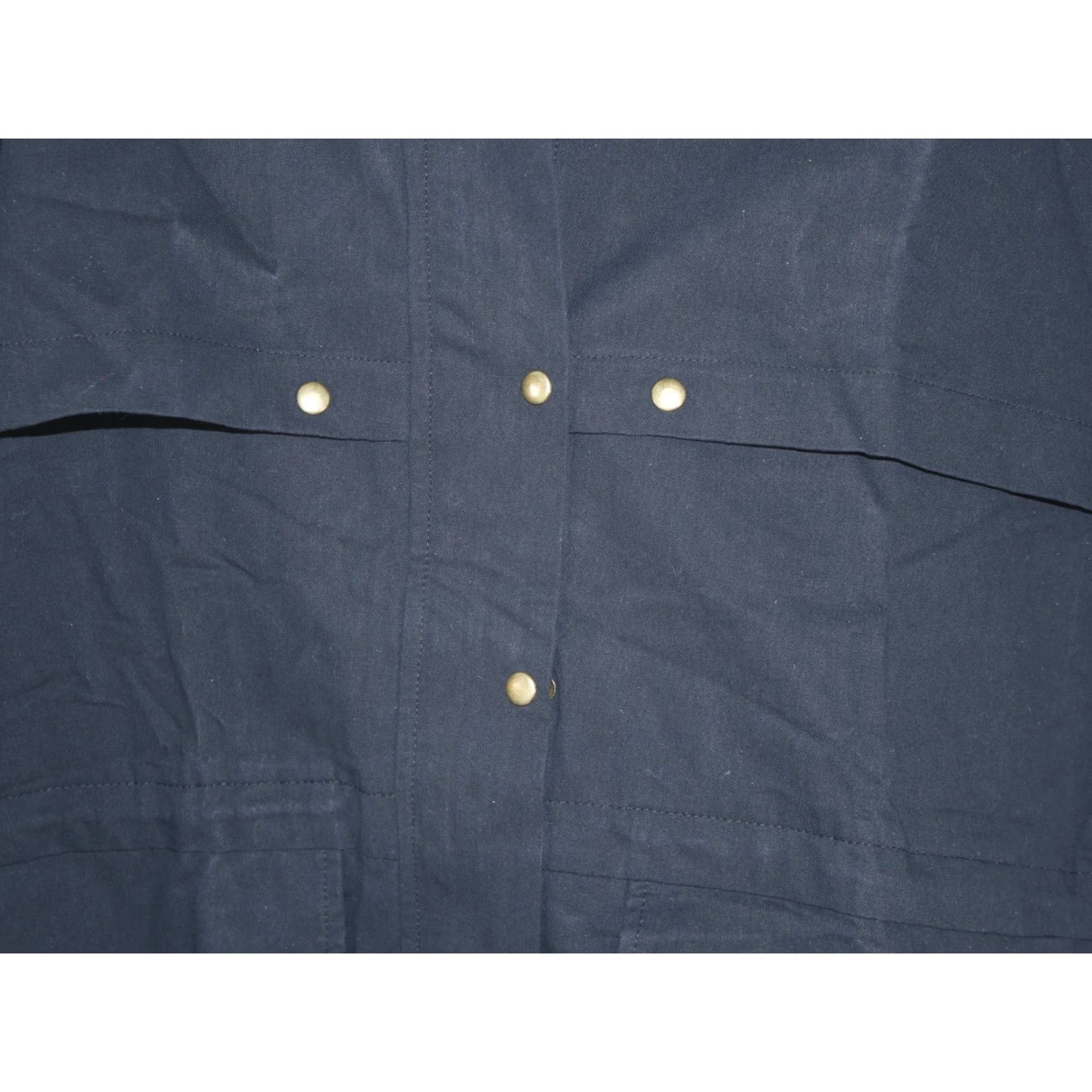 Rains LAMISSCHE Med Weight Rain Jacket Women's M Hooded Overcoat Black Military Jacket Size M / US 6-8 / IT 42-44 - 4 Thumbnail