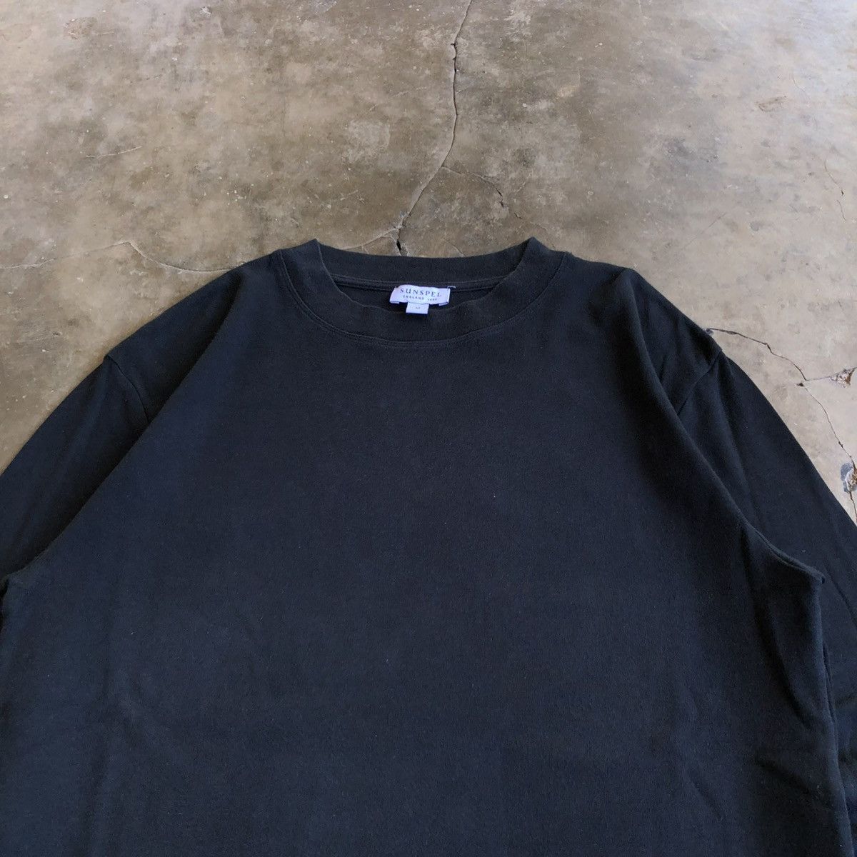 Sunspel 🇯🇵 2000s Sunspel Basic Longslevee T-shirt Black Designer Size US M / EU 48-50 / 2 - 3 Thumbnail