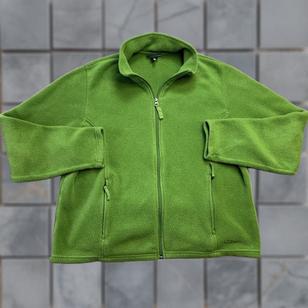Vintage VINTAGE L.L. Bean Jacket Men XL Green Fleece Short Zip Lightweight Windbreaker Casual Portland-style Size US XL / EU 56 / 4 - 1 Thumbnail