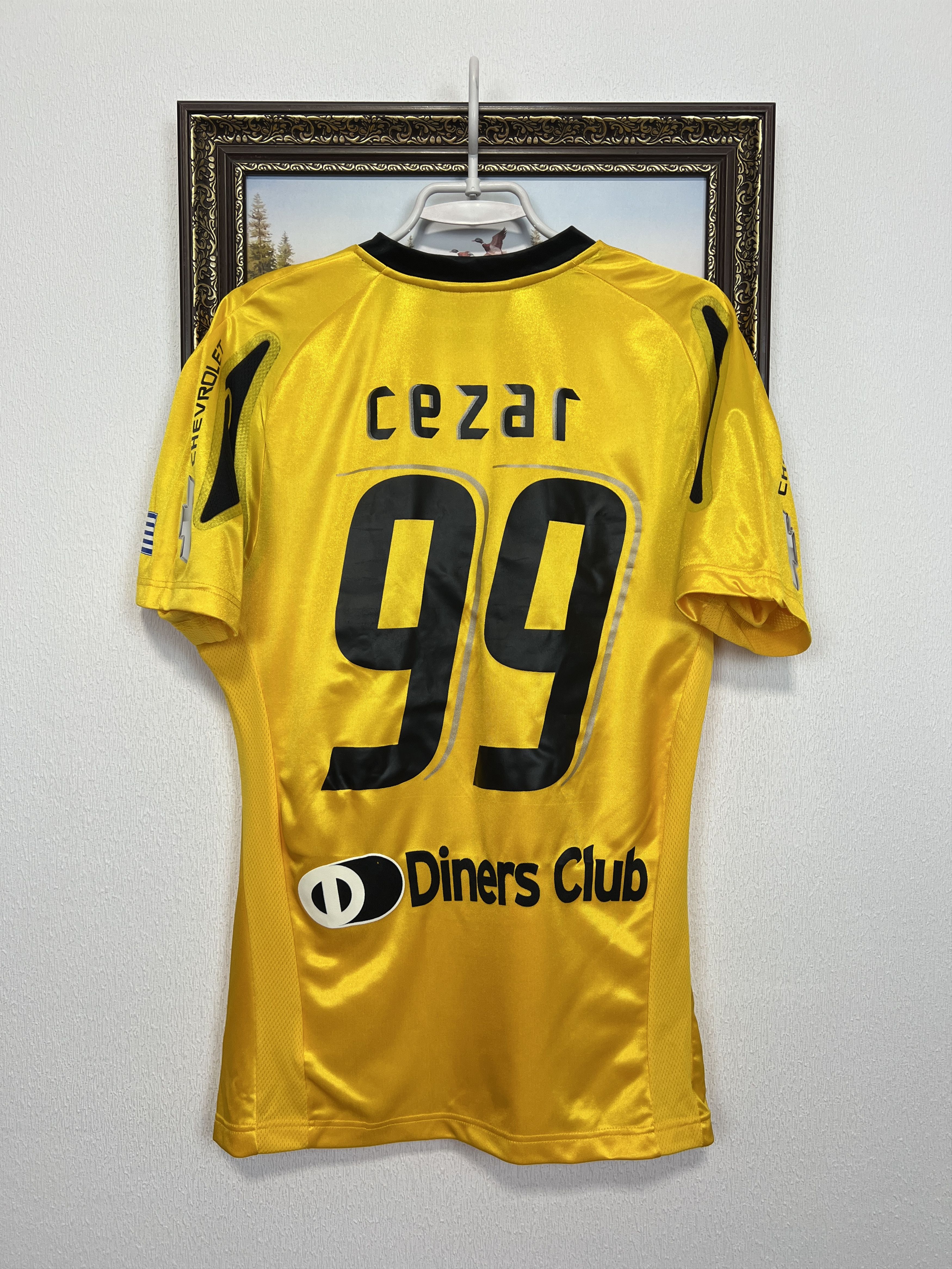 Puma AEK Athens football shirt #99 Cezar Player Issue Jersey Size US XXS / EU 40 - 1 Thumbnail