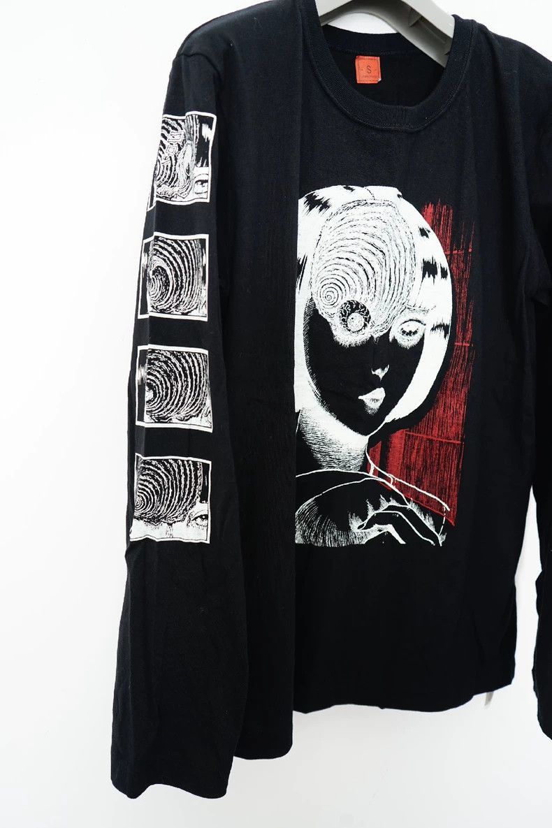 Yohji Yamamoto Yohji Yamamoto Yohji Yamamoto Long Sleeve T-Shirt with Des Size US M / EU 48-50 / 2 - 2 Thumbnail
