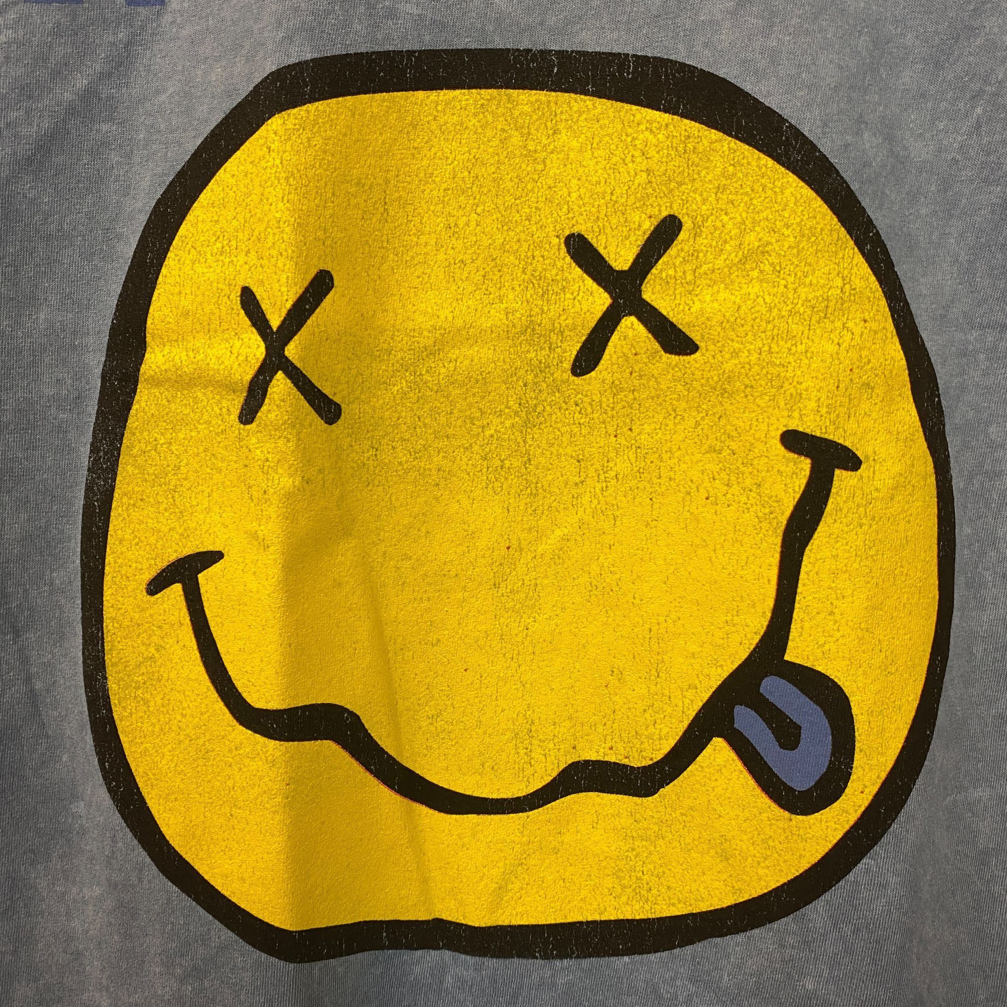 Nirvana Nirvana Nevermind Dead Smiley Graphic Grunge Band T-Shirt Me Size US M / EU 48-50 / 2 - 4 Thumbnail