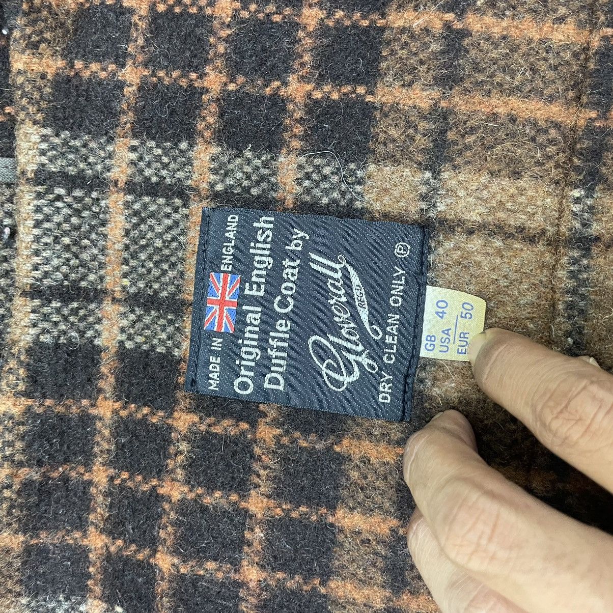 Designer × Gloverall 💥Vtg Gloverall Duffle Heavy Coat Jacket Made In England Size US M / EU 48-50 / 2 - 4 Thumbnail