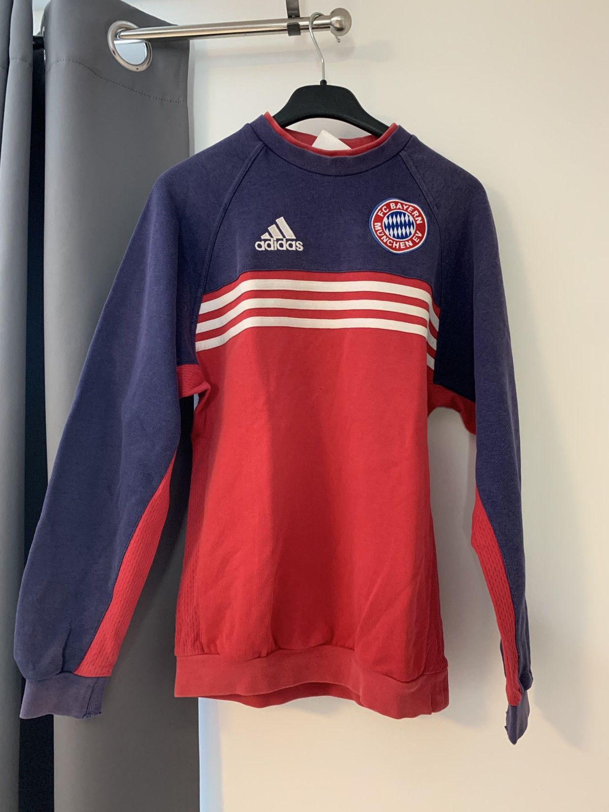 Adidas × Vintage Vintage Sweatshirt Adidas Bayern Size US M / EU 48-50 / 2 - 1 Thumbnail