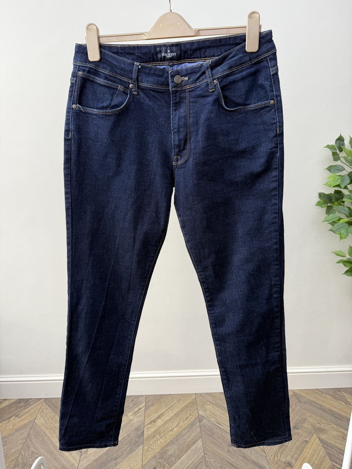Hackett Vintage Hackett London Indigo Blue Pants Size US 34 / EU 50 - 1 Thumbnail