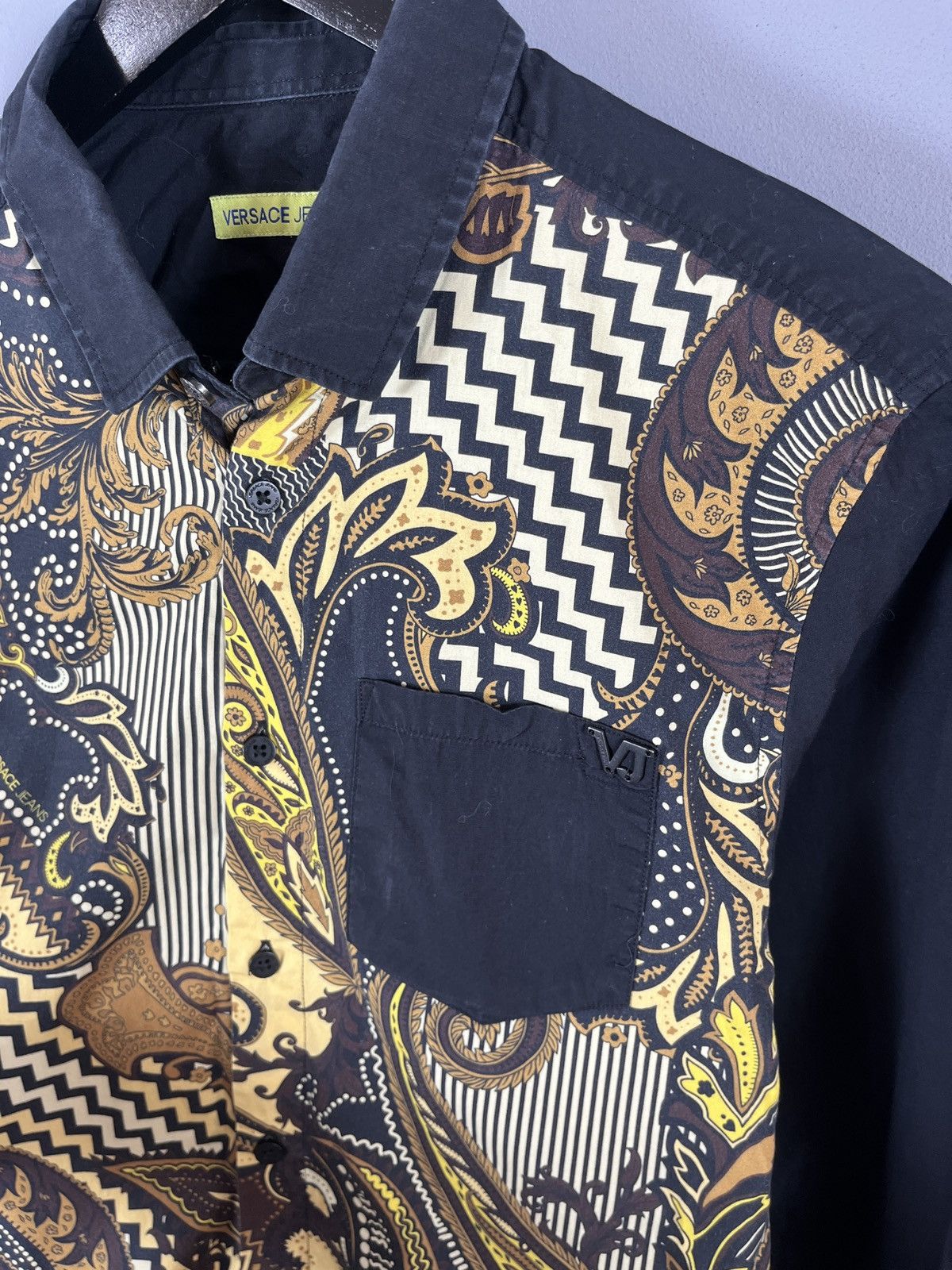 Versace Jeans Couture Versace Jeans Shirt Avant-garde style Size US S / EU 44-46 / 1 - 5 Thumbnail
