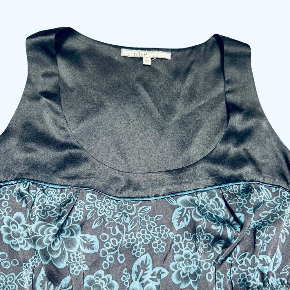Other MINT Jodi Arnold Silk Sleeveless Floral Blouse Size 10 Size L / US 10 / IT 46 - 6 Thumbnail