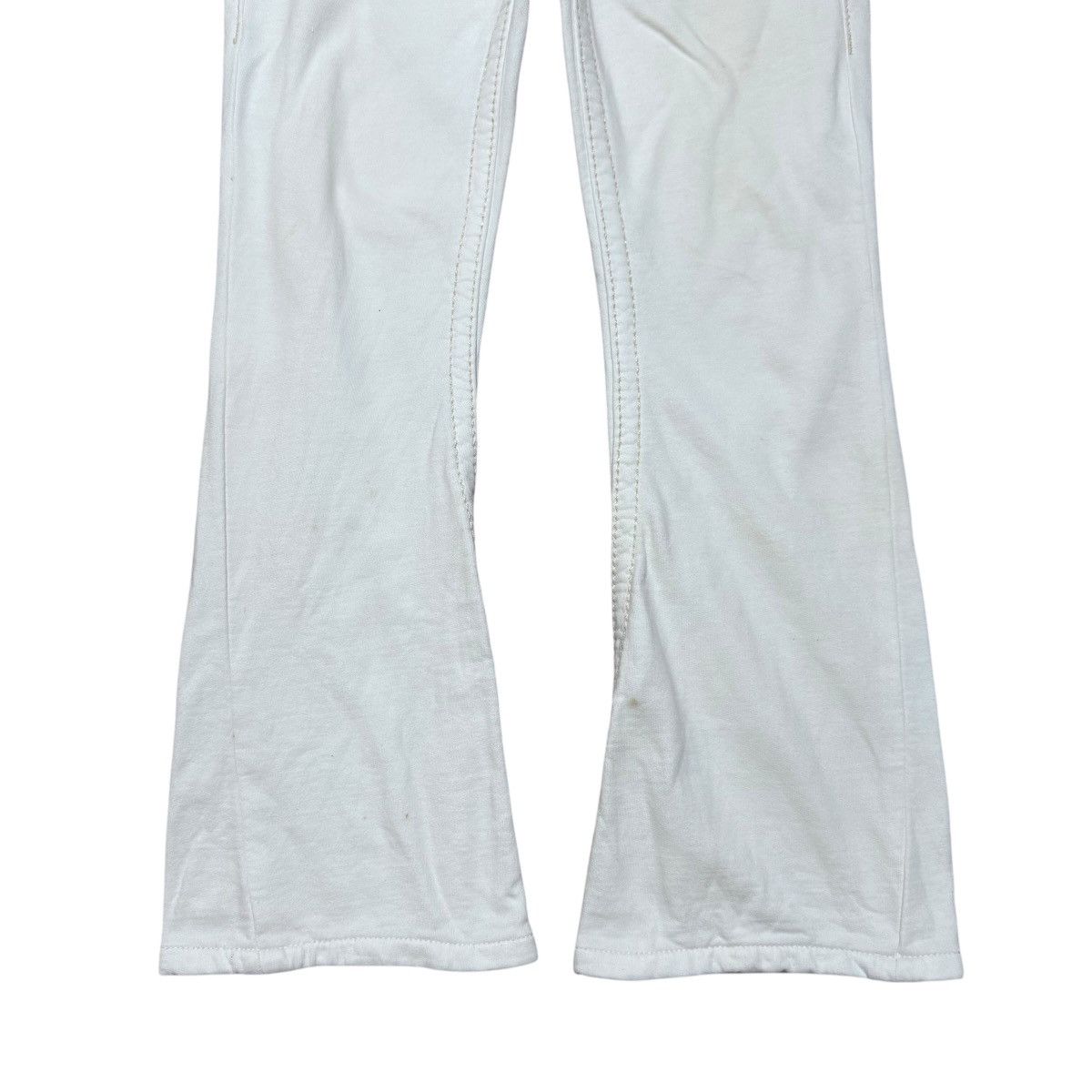 True Religion True Religion Joey Big T Sweat Flare Jeans White Size 27" / US 4 / IT 40 - 6 Thumbnail