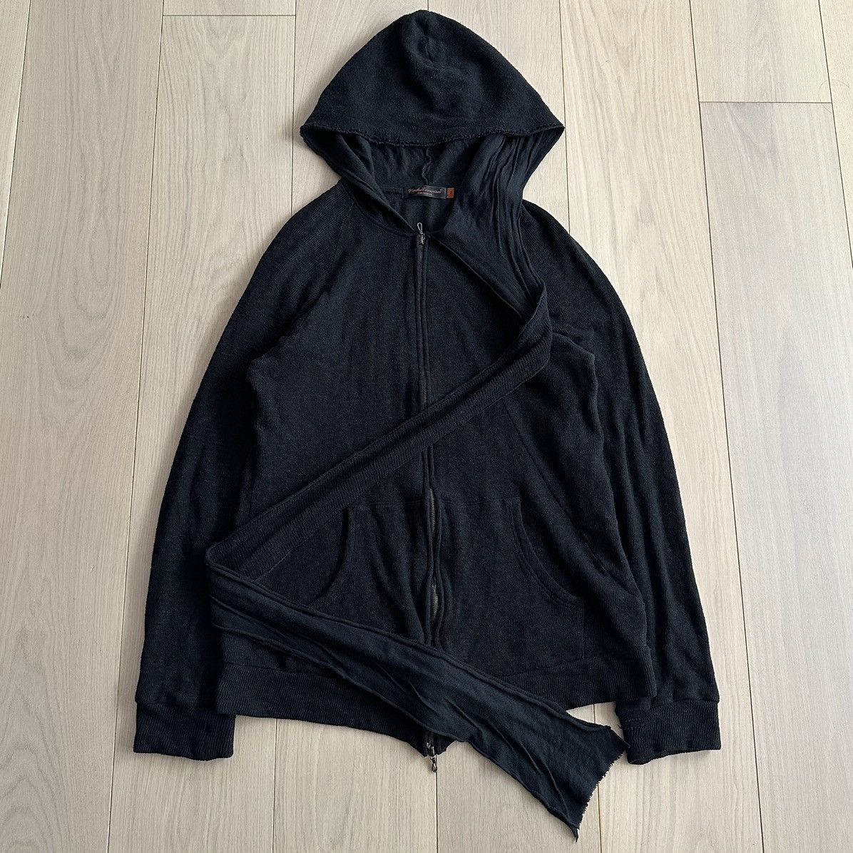 Pre-owned Undercover Aw2006 Mummy Scarf Hoodie In Black | ModeSens