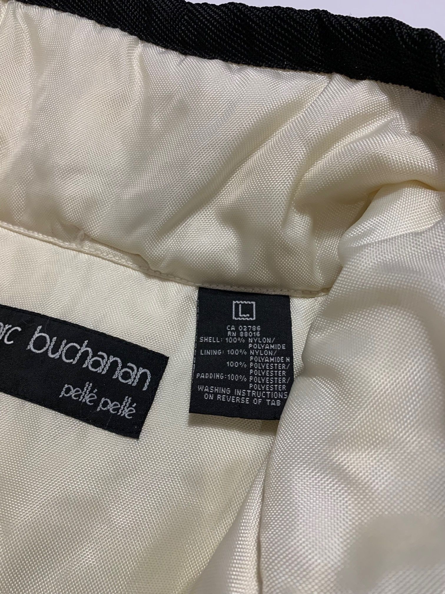 Pelle Pelle Marc Buchanan Coat Jacket Logo Spell Out Vintage Size US L / EU 52-54 / 3 - 12 Thumbnail