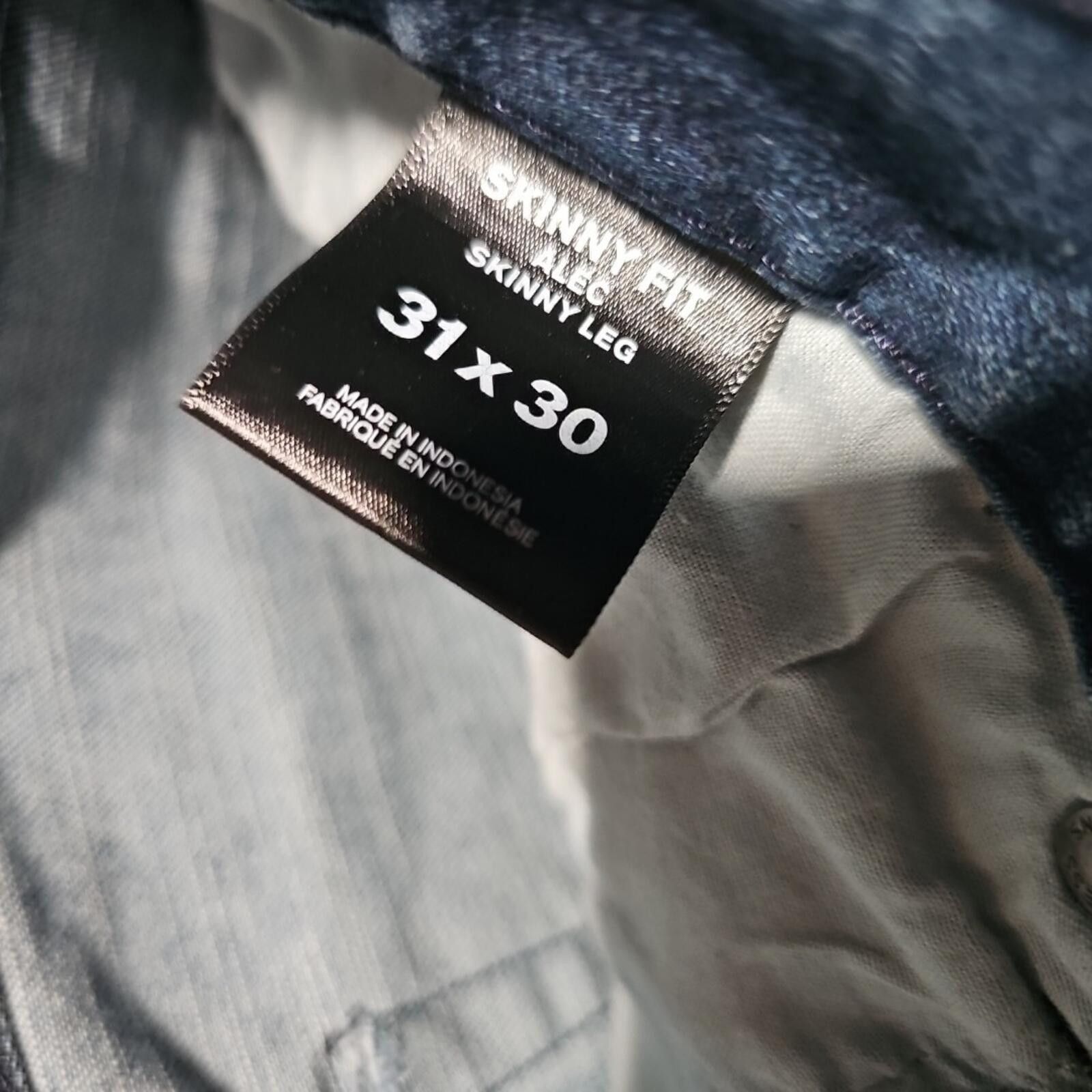 Express Express Jeans Alec Skinny Fit 31x30 Size US 31 - 3 Thumbnail
