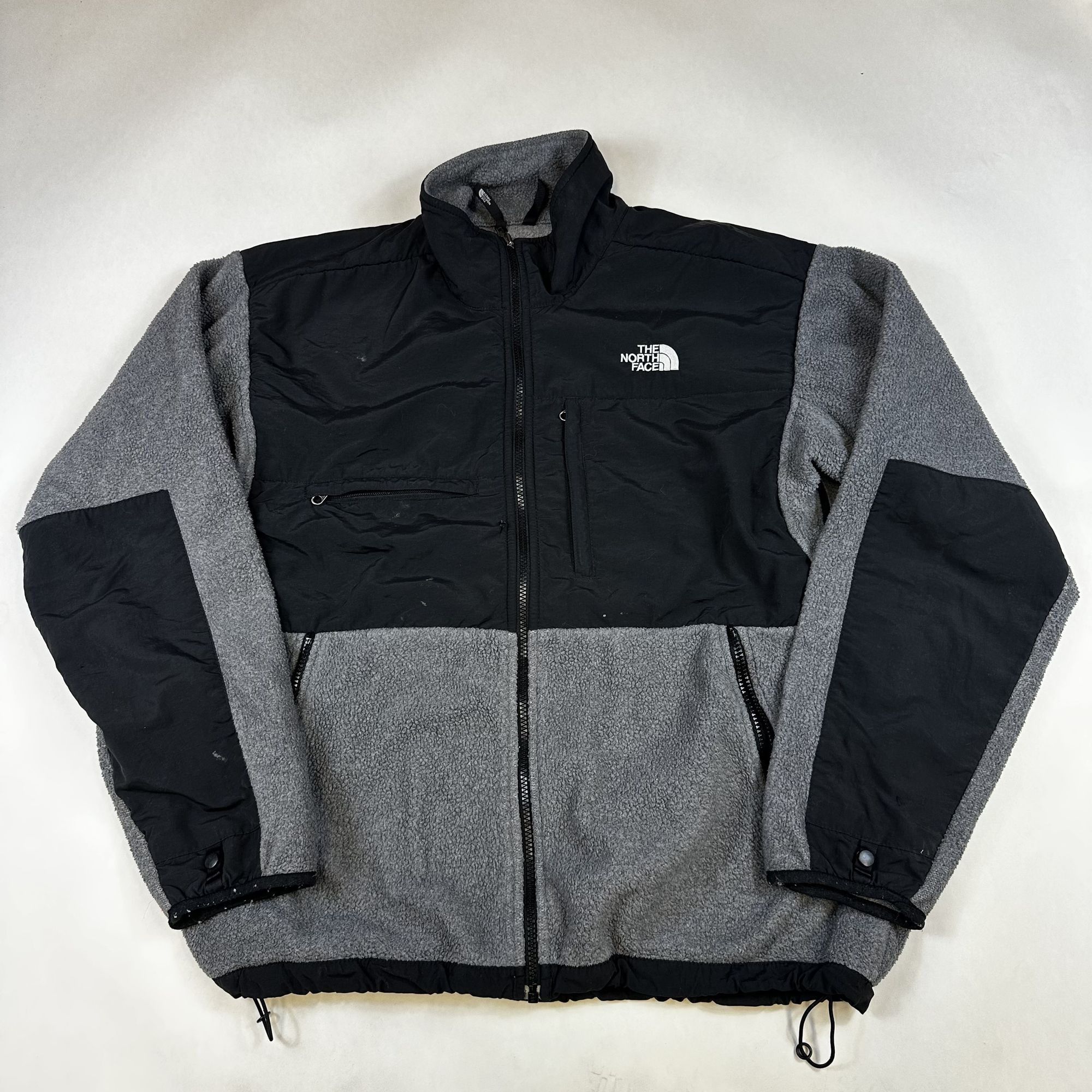 The North Face The North Face Mens Gray & Black Fleece Full-Zip Jacket L/G Size US L / EU 52-54 / 3 - 1 Thumbnail