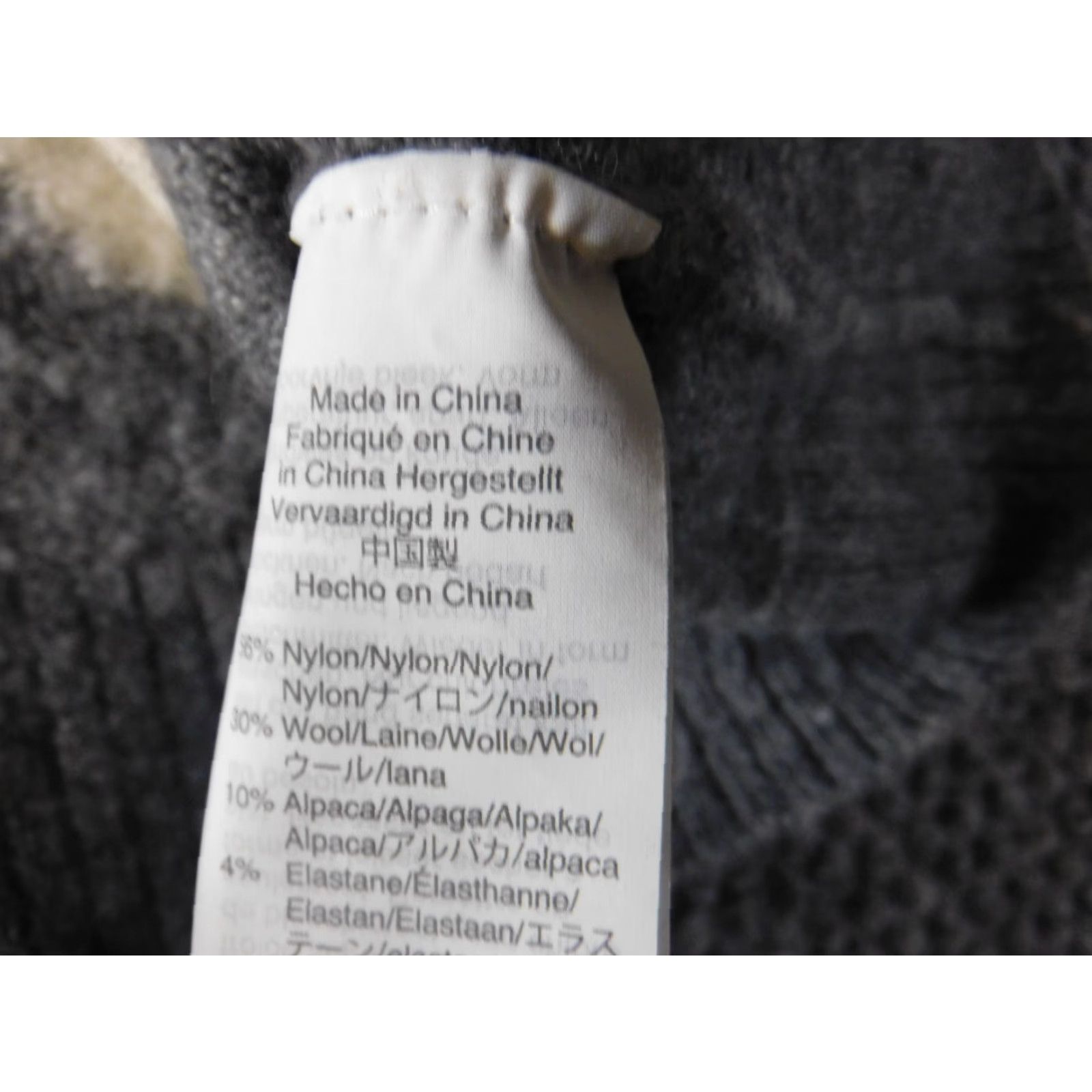 Madewell Madewell Womens Sweater M Gray Pullover Crew Neck Long Sleeve Nylon Wool Ep embroidered Accent Travel Classic Size M / US 6-8 / IT 42-44 - 6 Thumbnail