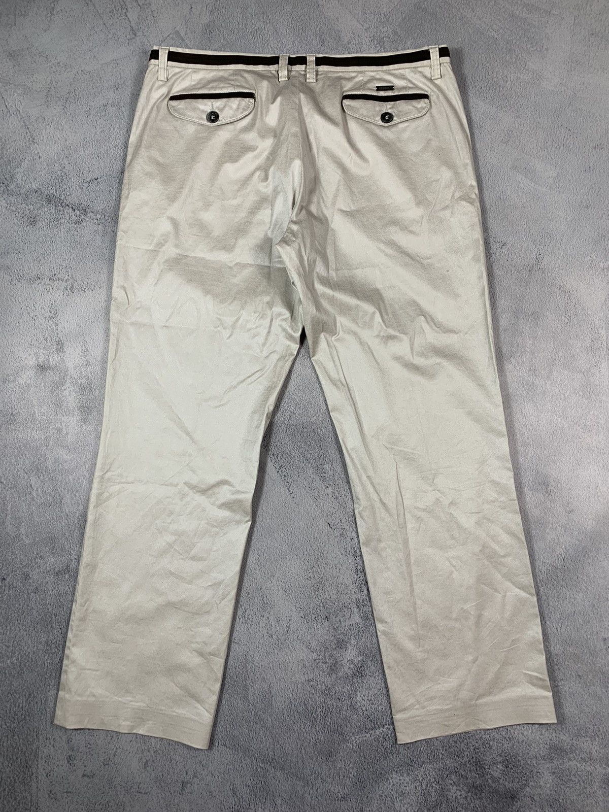 Japanese Brand × Just Cavalli × Vintage Vintage Y2K Just Cavalli beige dress classic pants size Size US 36 / EU 52 - 1 Thumbnail