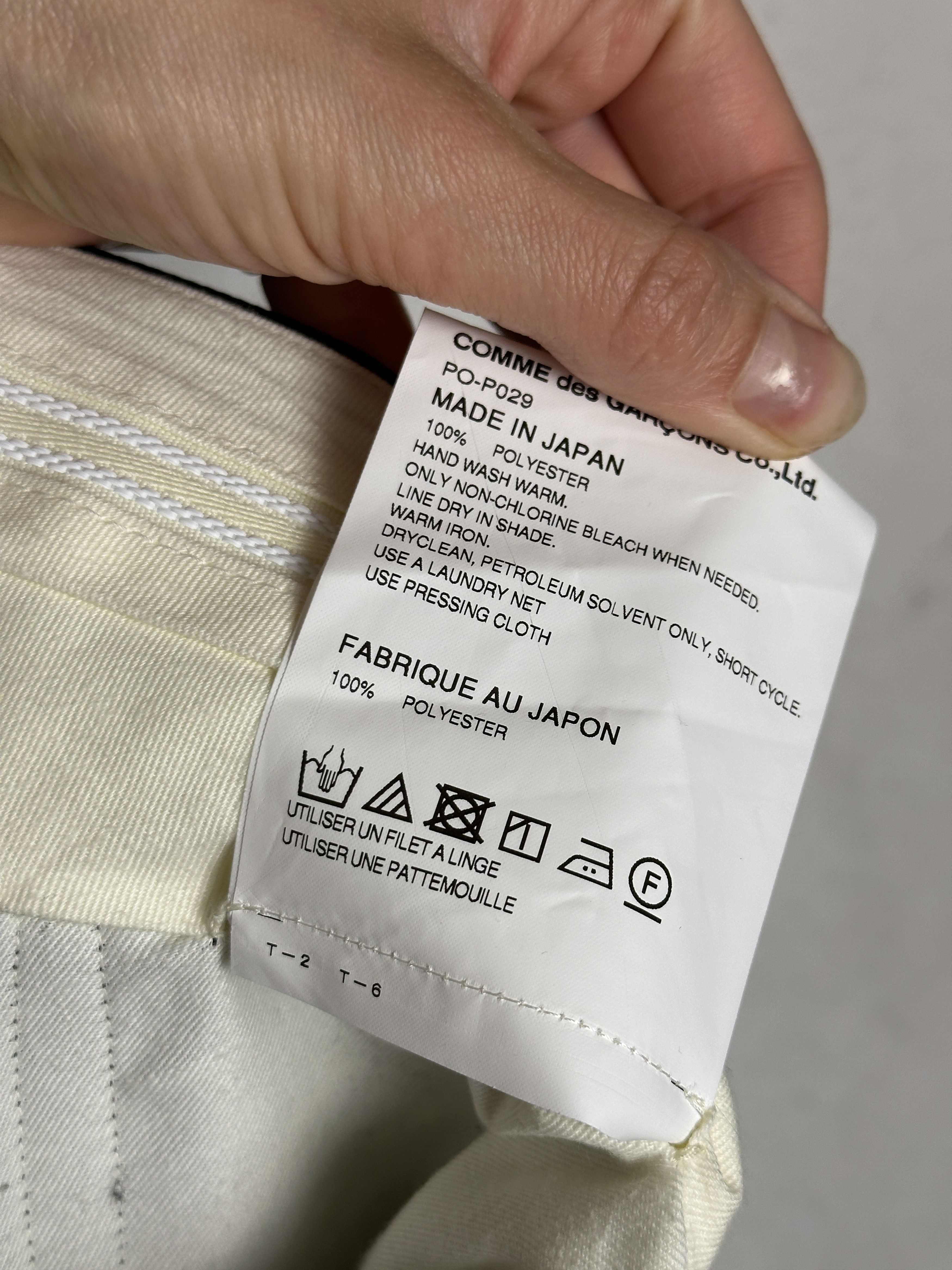 Comme des Garcons Homme Plus Comme Des Garcons Homme Plus Man Black Shorts & Skirts Size US 34 / EU 50 - 10 Thumbnail