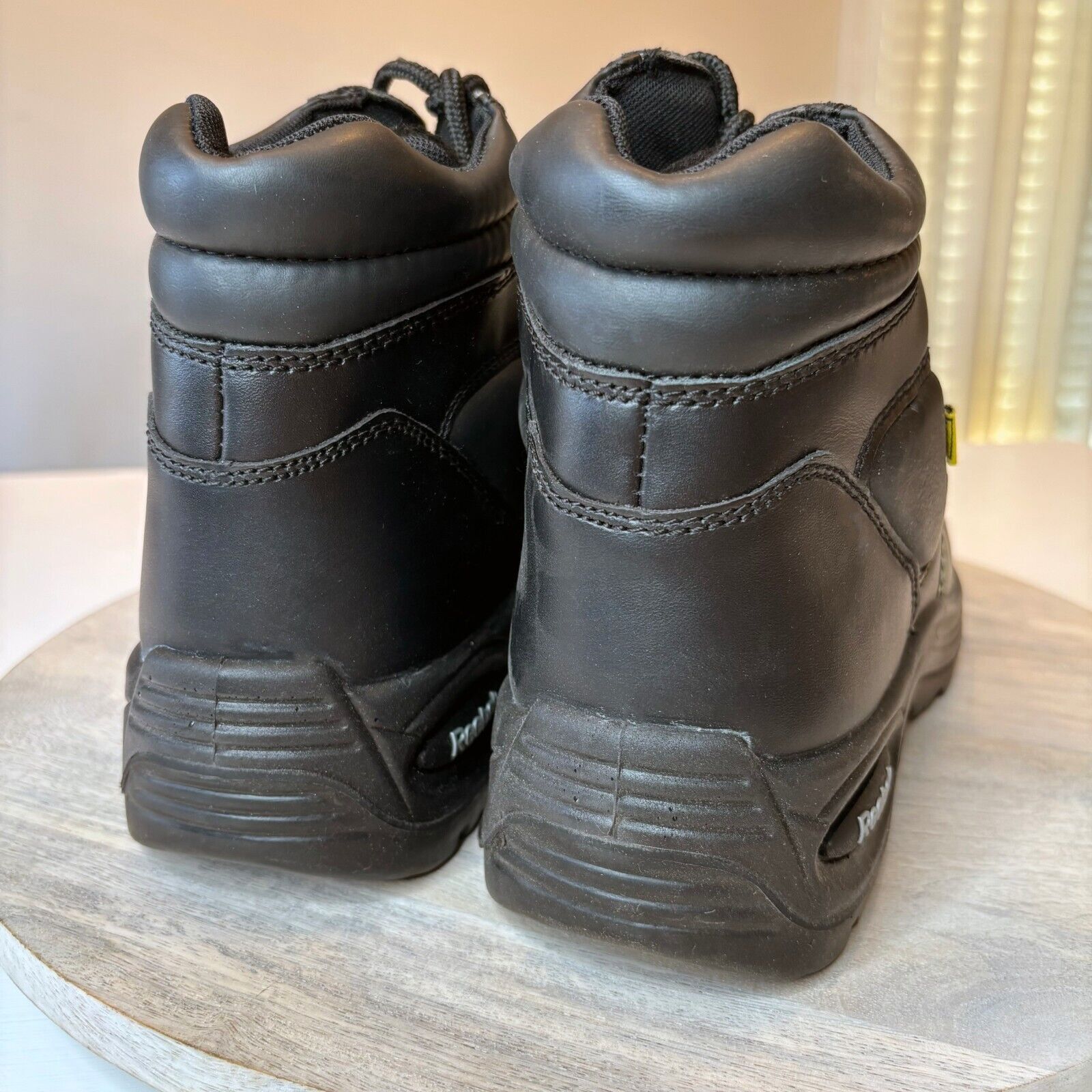 Reebok New Reebok Black Leather Work Boots Men's 8.5 Wmn's 10.5 Size US 8.5 / EU 41-42 - 10 Thumbnail