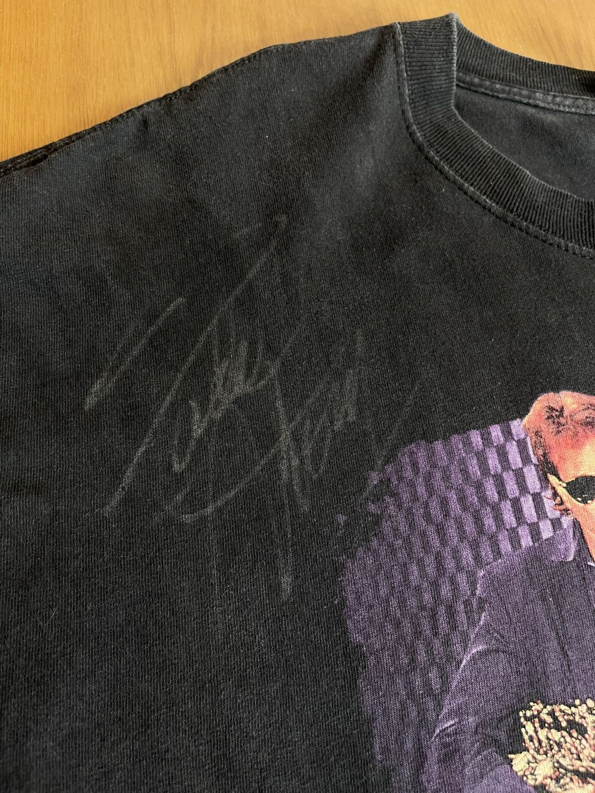 Band Tees Vintage 90s Eddie Money Autographed Black Concert Rock Tour Size US XL / EU 56 / 4 - 6 Thumbnail