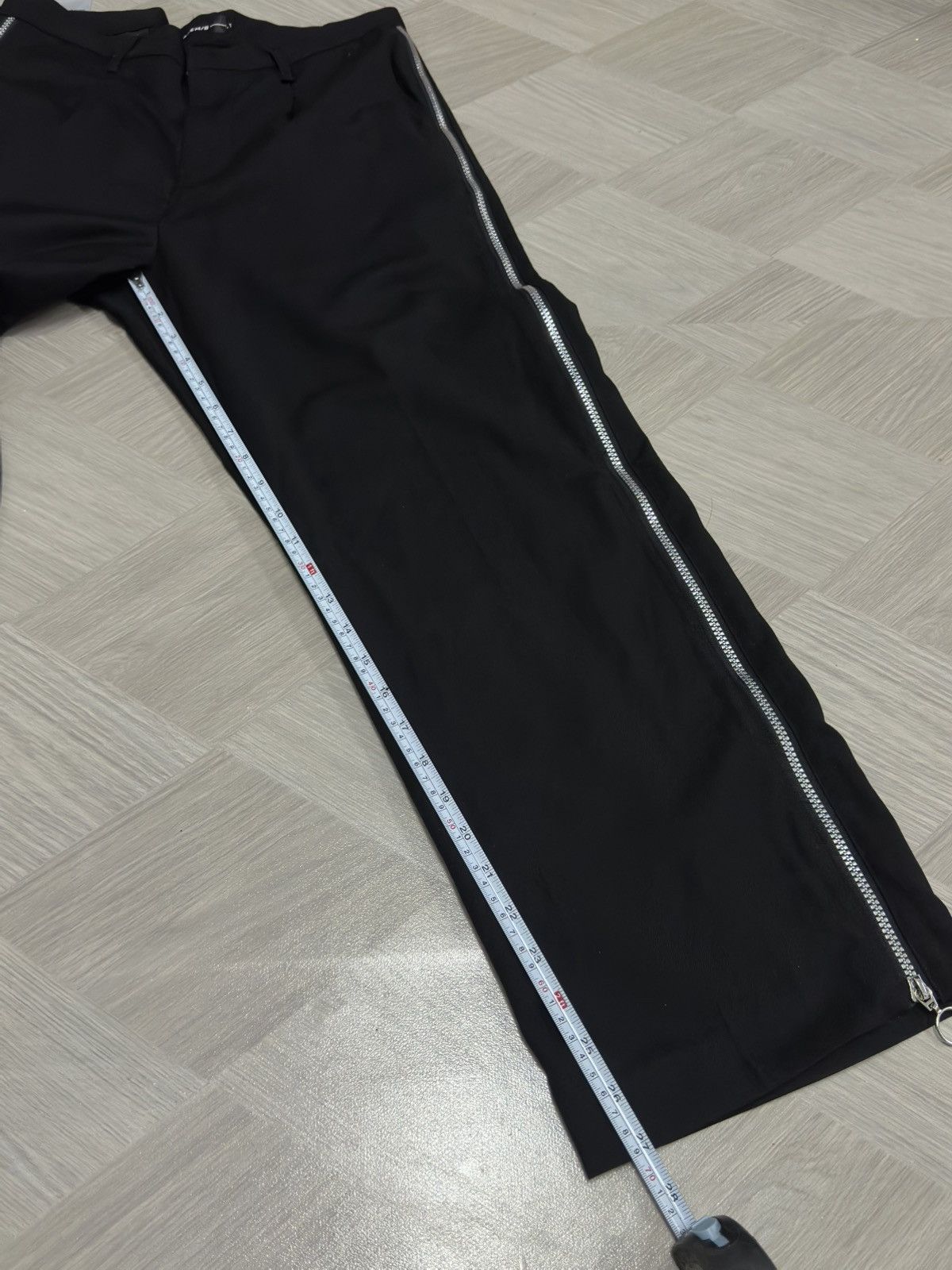 Japanese Brand AW2020 A’Gems / 9 Side Zipper Wide Slack Pant Size US 30 / EU 46 - 13 Thumbnail